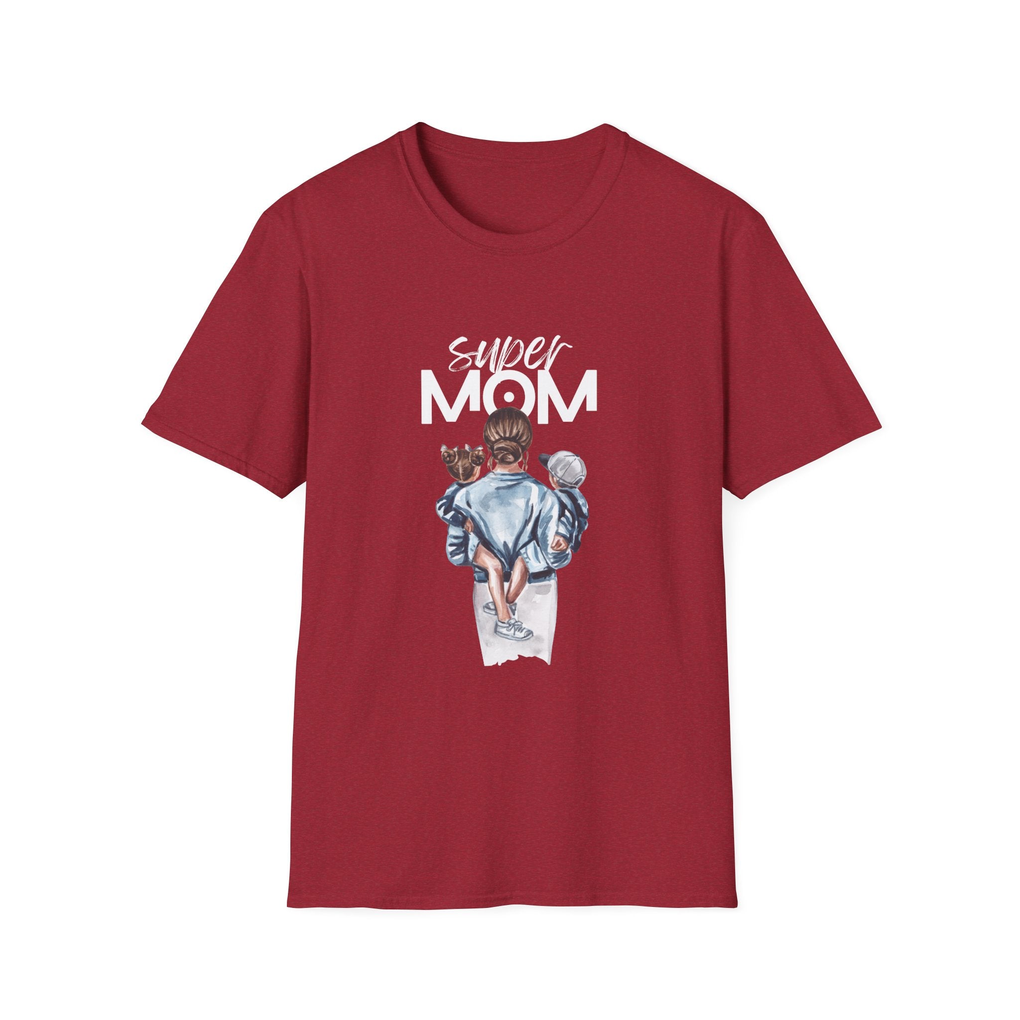 Super Mom Unisex Softstyle T-Shirt | Unisex T-Shirt