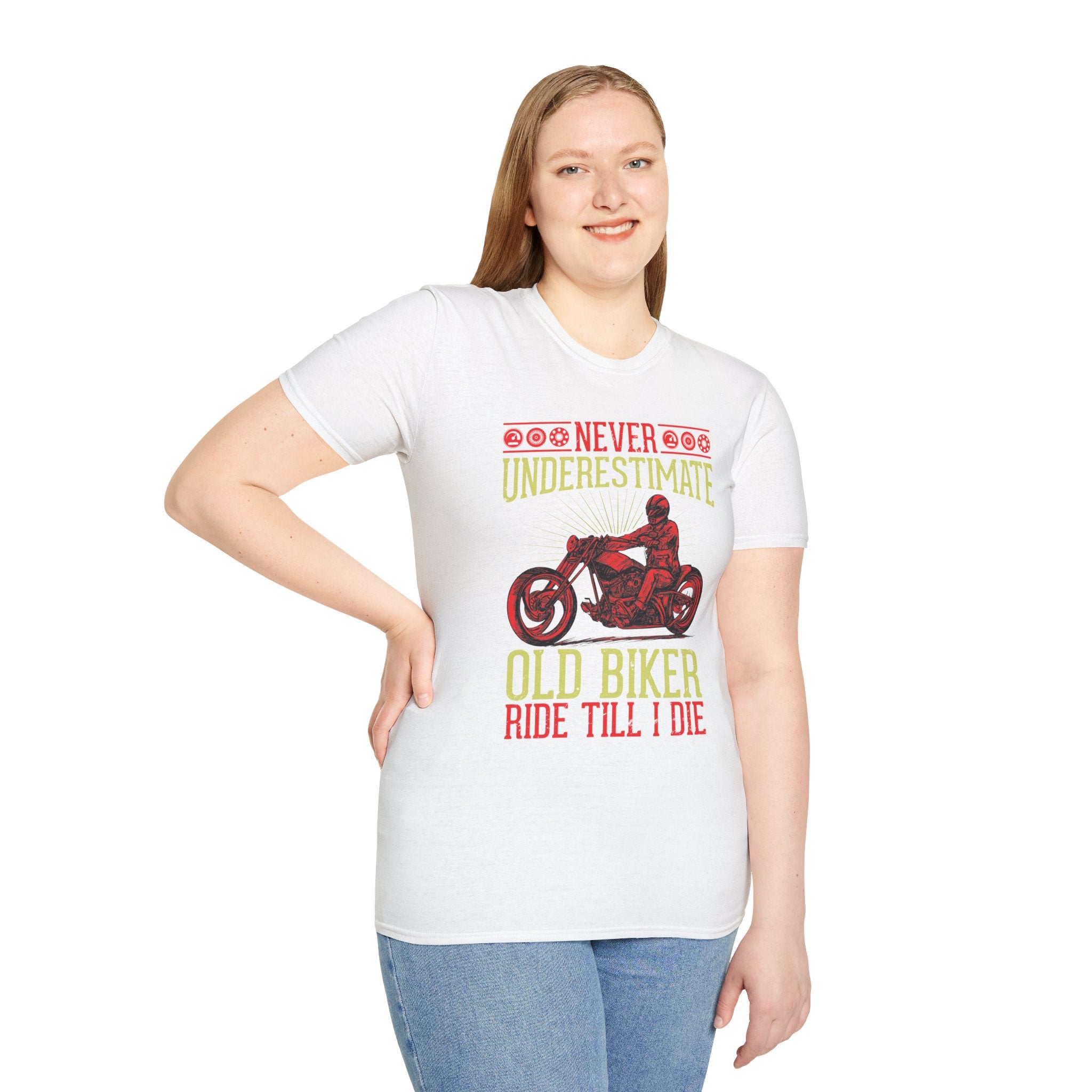 Unisex Biker Shirt - Never Underestimate Old Biker - Motorcycle Gift, Motorbike Lover Tee, Father’s Day Present, Adventure Apparel, [...]