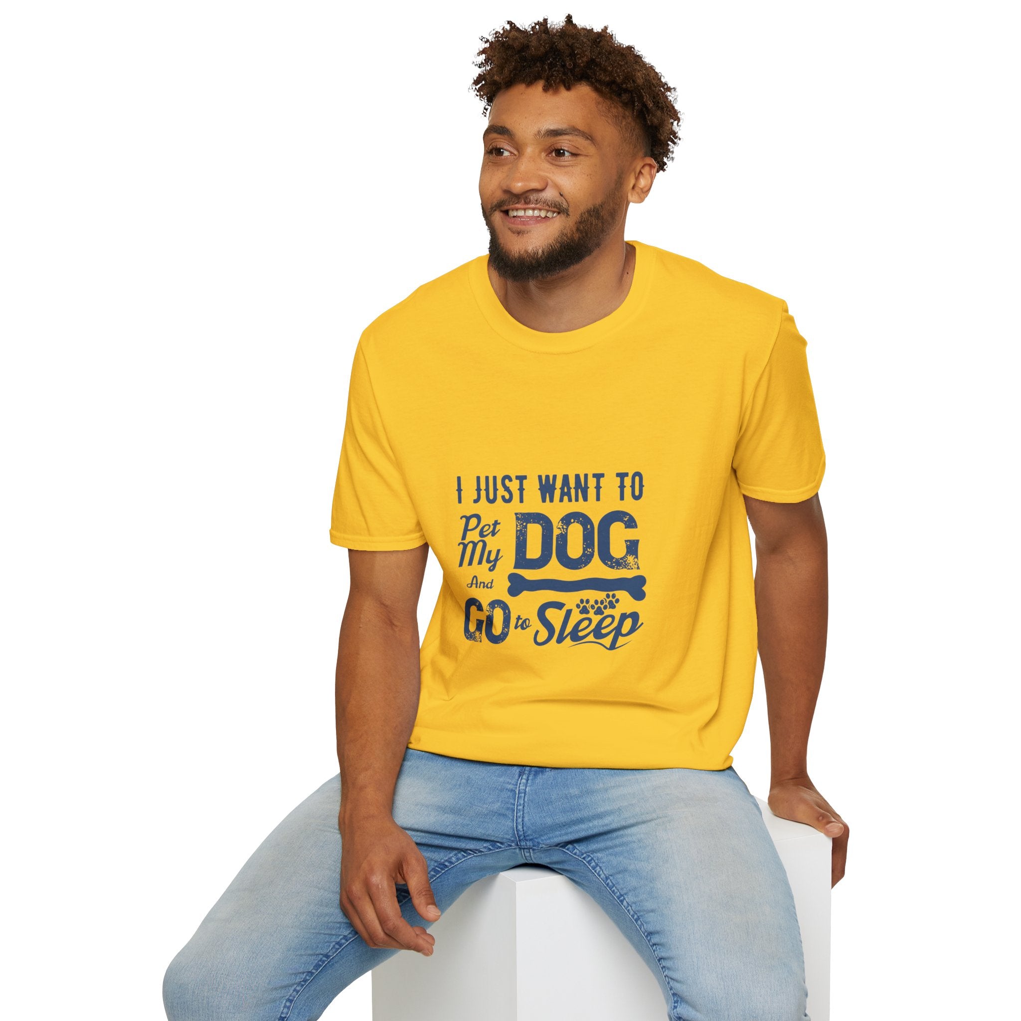 Funny Dog Lover Unisex T-Shirt, Pet Lover Gift, Cute Dog T-Shirt, Dog Mom, Dog Dad Apparel, Animal Lover Shirt
