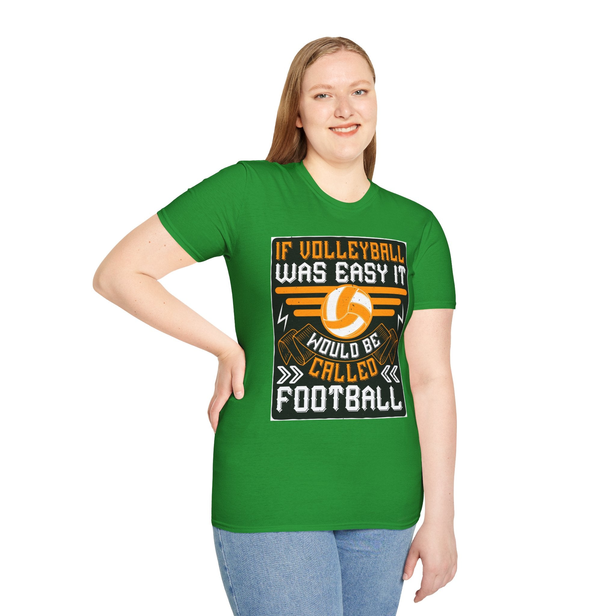 Volleyball Humor T-Shirt, Funny Sports Tee, Unisex Softstyle
