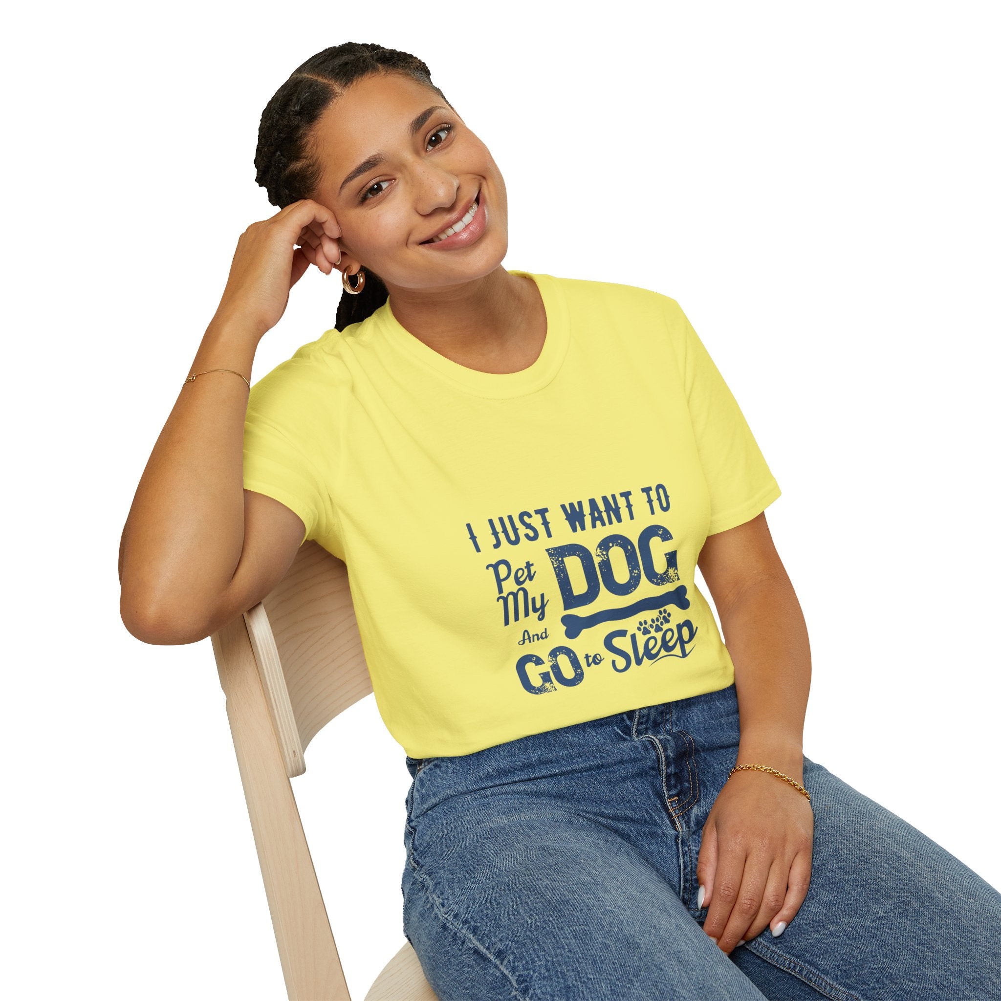 Funny Dog Lover Unisex T-Shirt, Pet Lover Gift, Cute Dog T-Shirt, Dog Mom, Dog Dad Apparel, Animal Lover Shirt