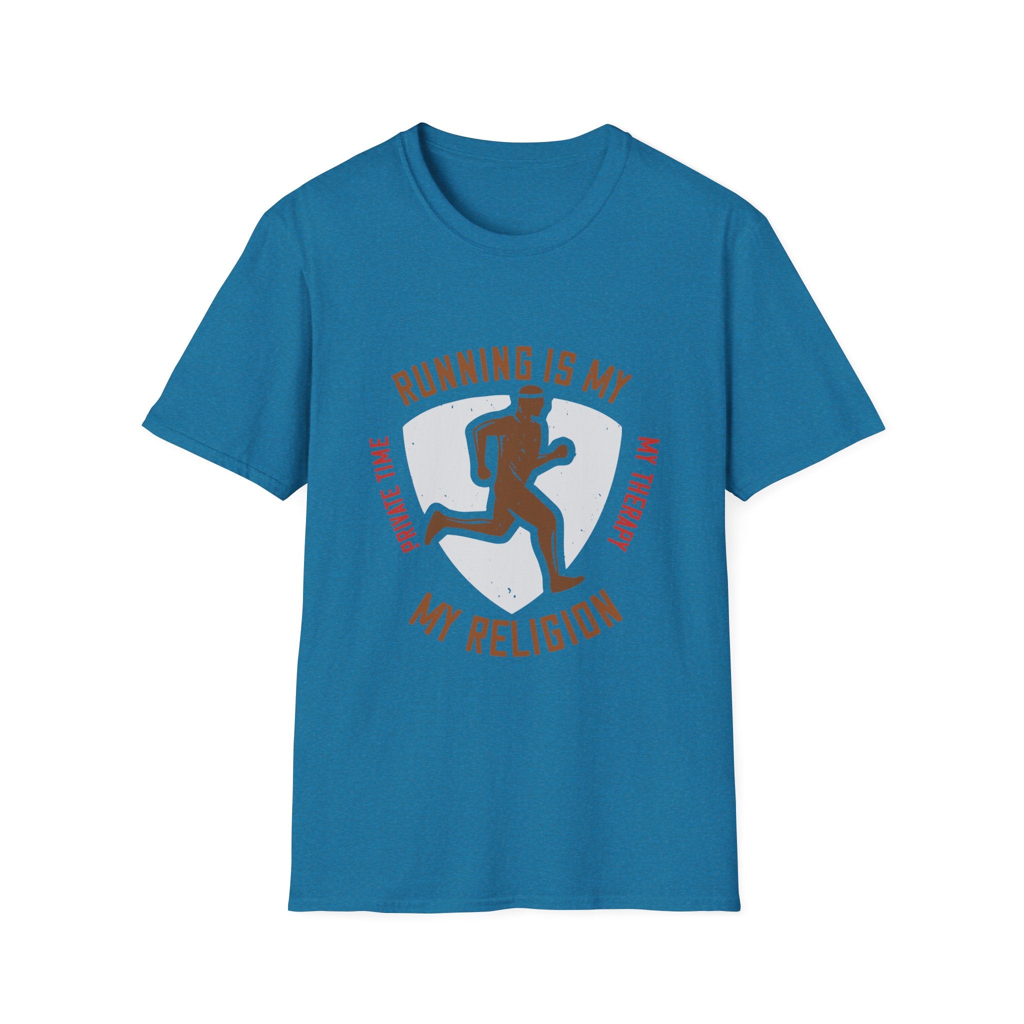 Running Is My Religion Unisex Softstyle T-Shirt | Perfect Gift for Runners, Exercise Lovers, Fitness Enthusiasts, Mother's Day, [...]