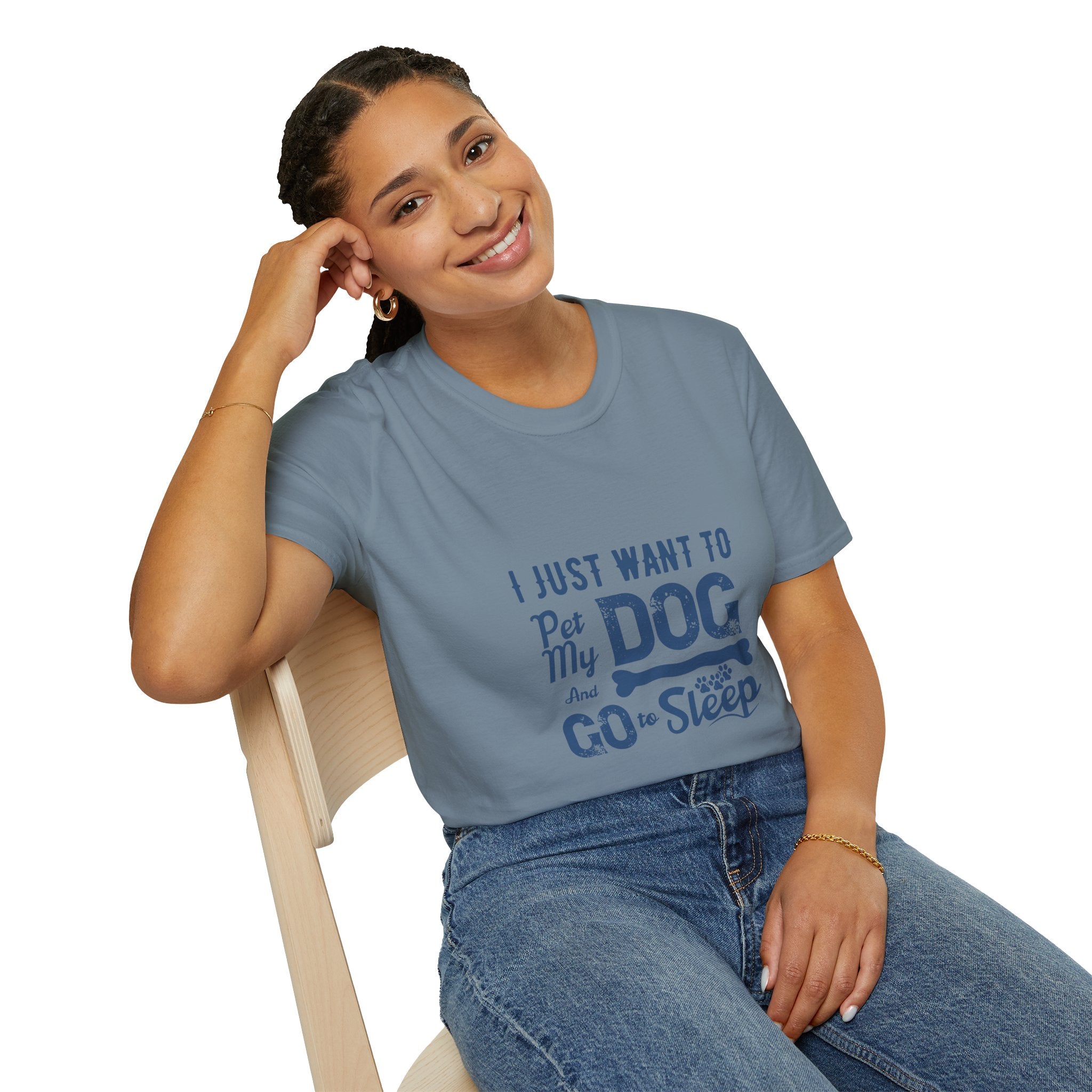 Funny Dog Lover Unisex T-Shirt, Pet Lover Gift, Cute Dog T-Shirt, Dog Mom, Dog Dad Apparel, Animal Lover Shirt