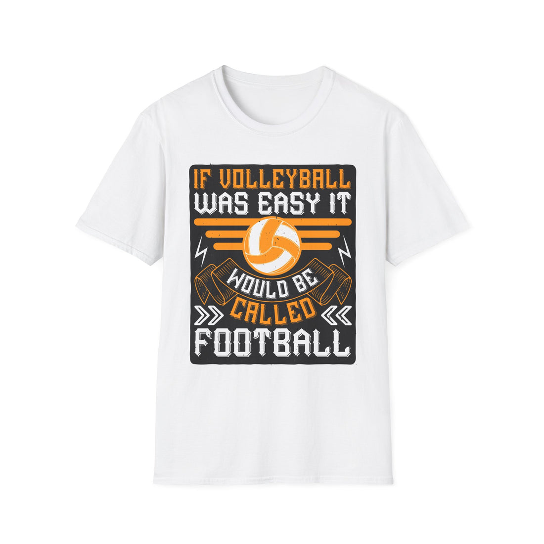Volleyball Humor T-Shirt, Funny Sports Tee, Unisex Softstyle