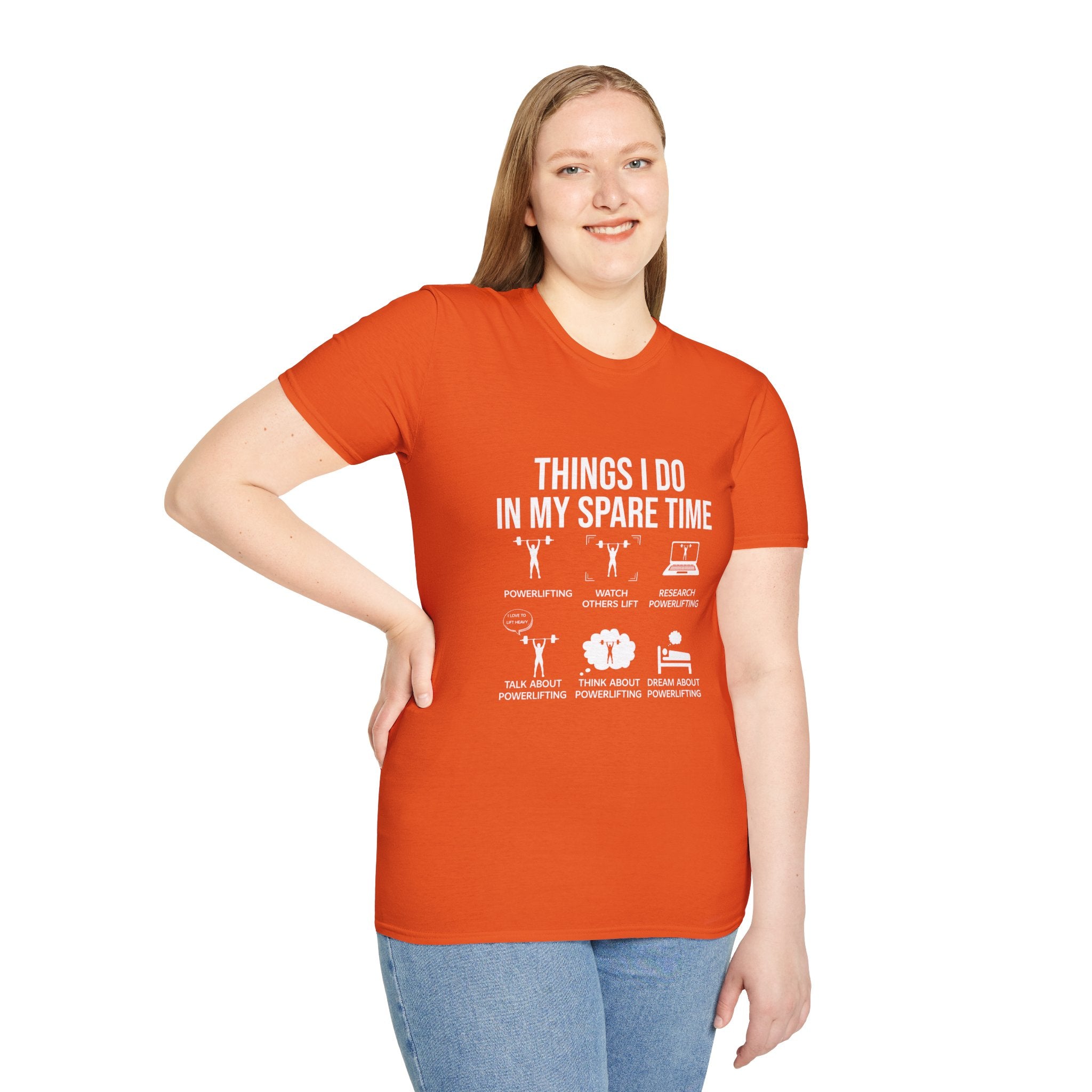 Funny Spare Time Activities T-Shirt, Leisurewear, Gift for Friends, Casual Humor Shirt, Relaxation Tee, Birthday Present