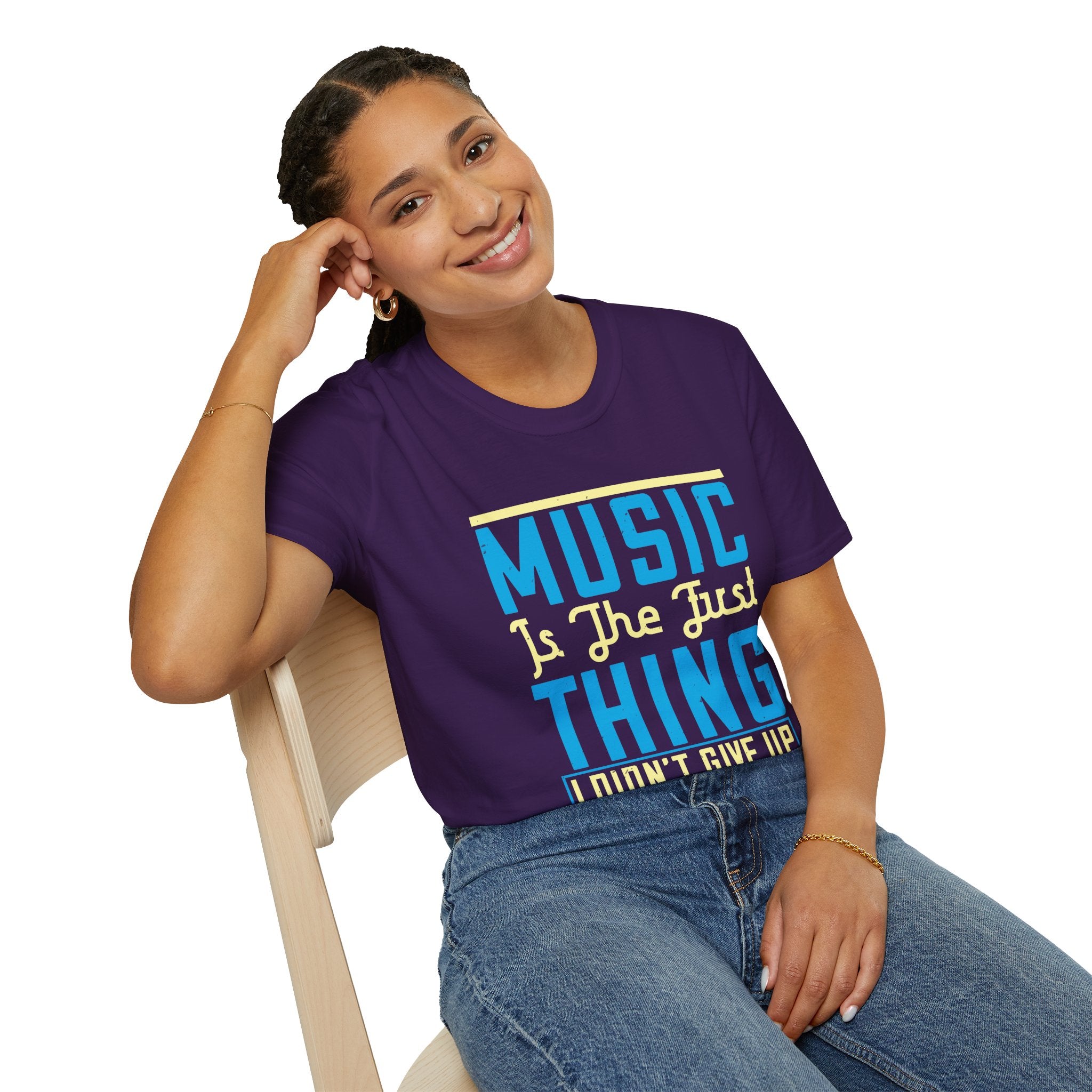 Music Motivational Unisex T-Shirt, Music Lover Gift, Inspirational Tee
