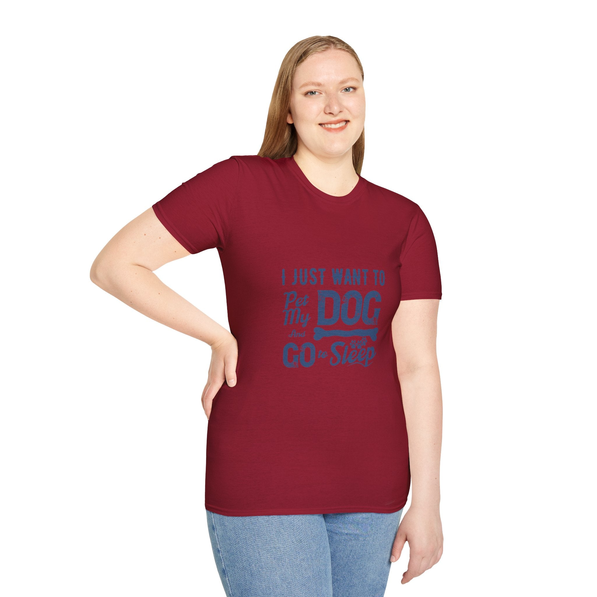 Funny Dog Lover Unisex T-Shirt, Pet Lover Gift, Cute Dog T-Shirt, Dog Mom, Dog Dad Apparel, Animal Lover Shirt
