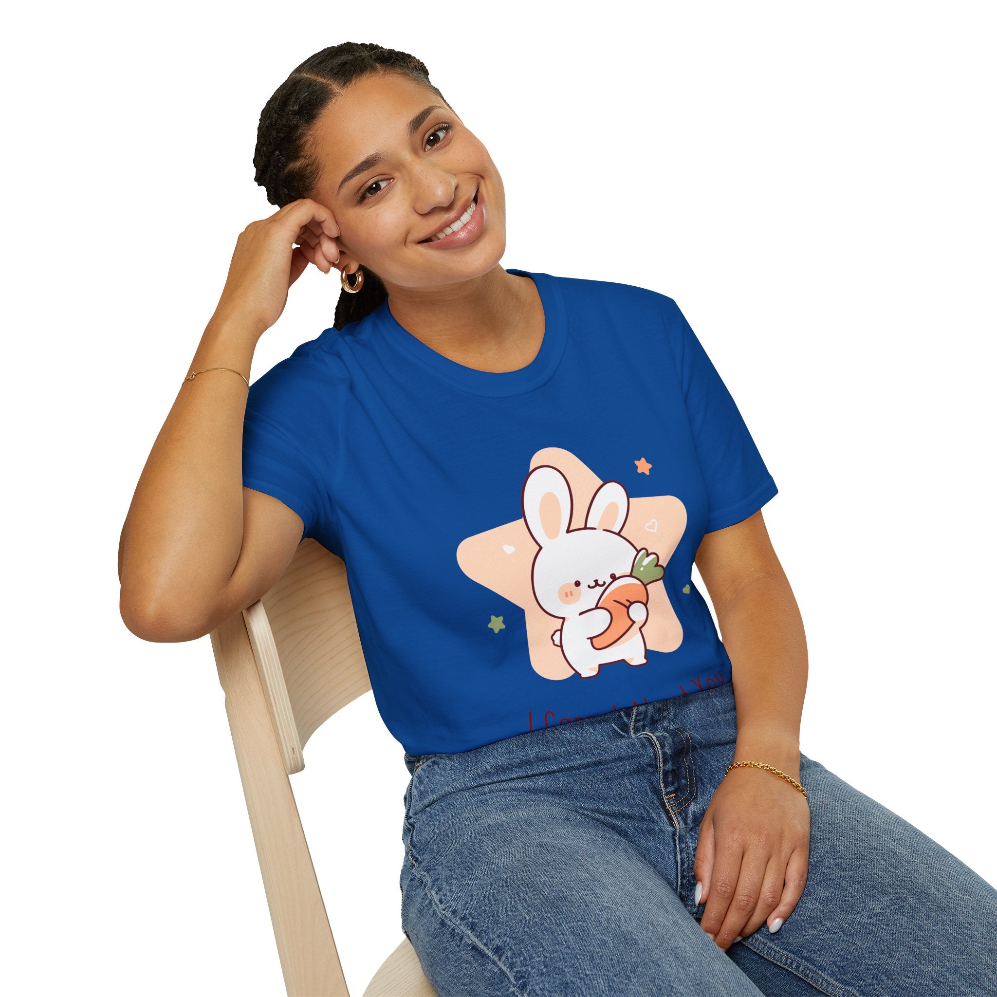 Cute Rabbit Graphic Tee, I Carrot About You Shirt