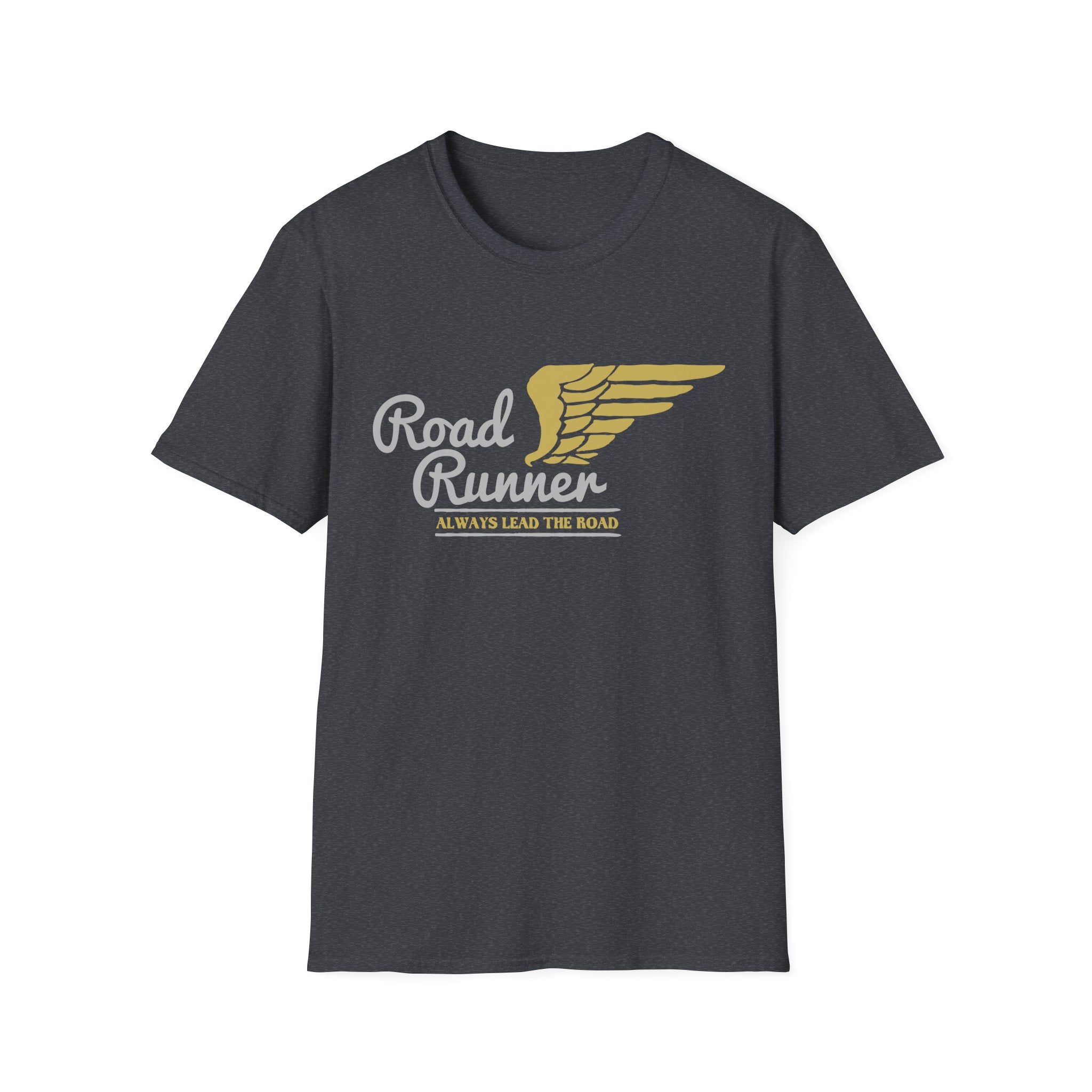 Road Runner Unisex Softstyle T-Shirt | Perfect Gift for Runners, Sports Lovers, Fitness Enthusiasts, Casual Wear, Marathon Events