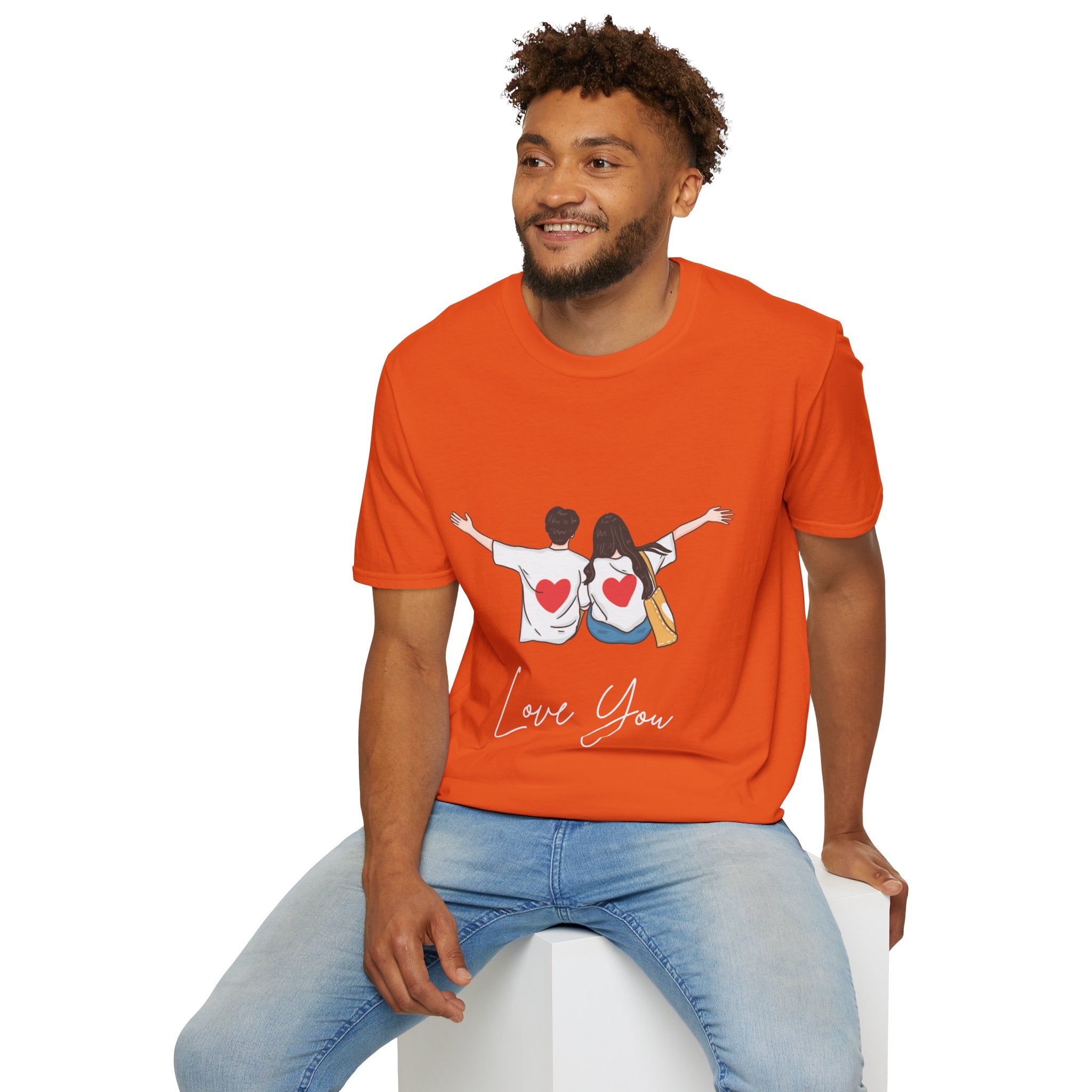 Love You Couple T-Shirt, Romantic Gift, Valentine’s Day Tee