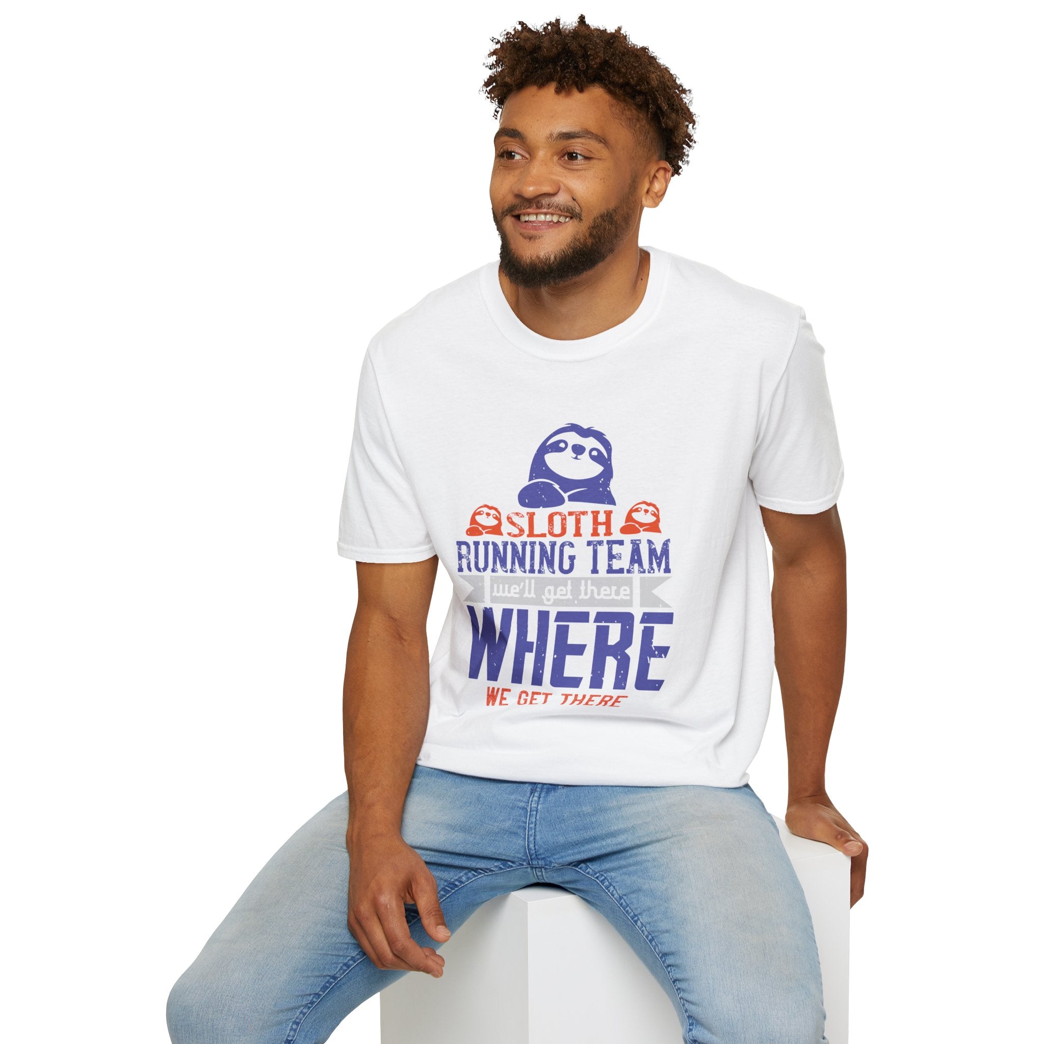 Sloth Running Team T-Shirt, Funny Running Shirt