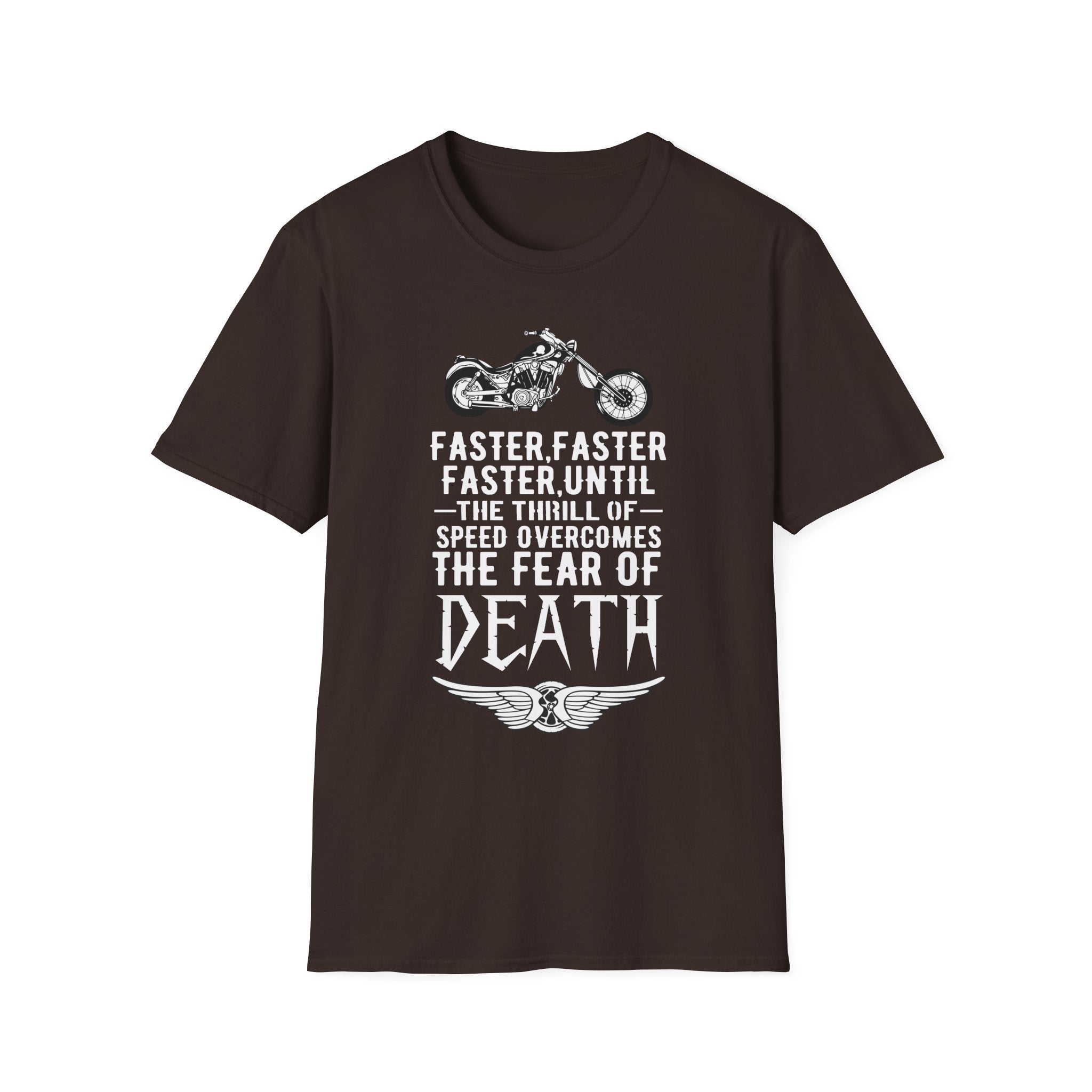 Motorcycle Enthusiast Unisex T-Shirt - Fearless Biker Tee, Gift for Riders, Road Trip Apparel, Freedom Shirt, Adventure Clothing