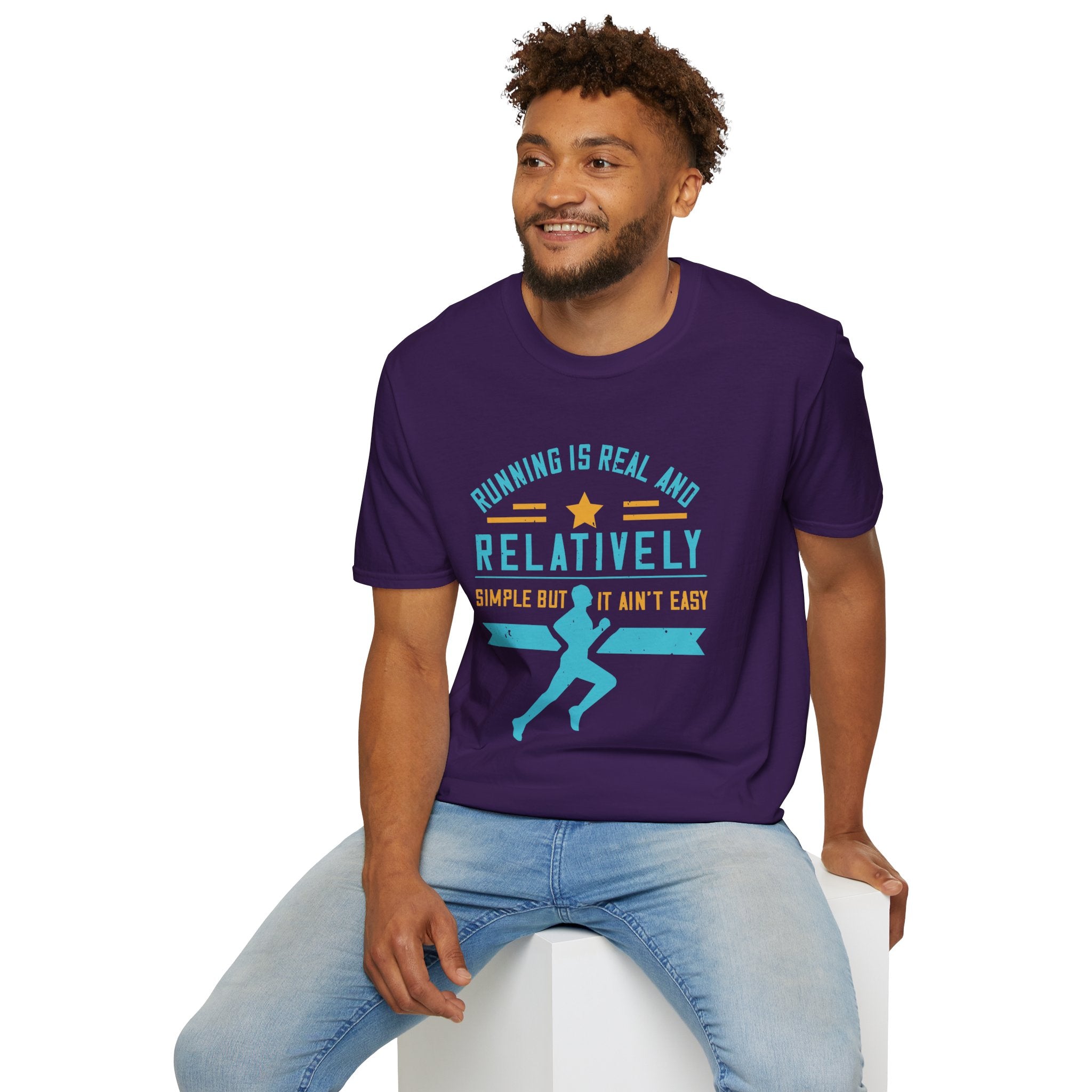 Motivational Running T-Shirt, Comfortable Workout Tee