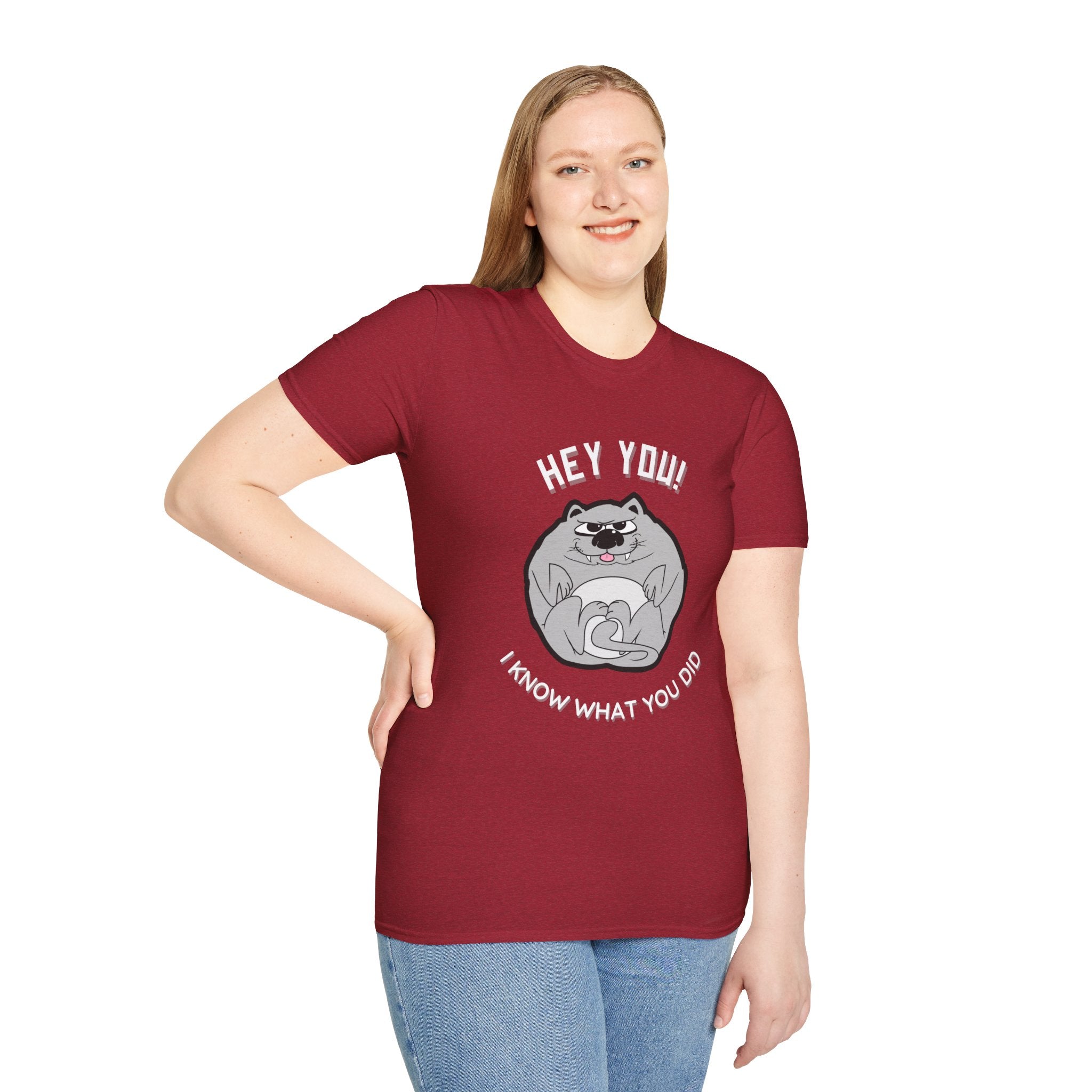 Funny Cat Graphic T-Shirt, Cute Pet Lover Gift