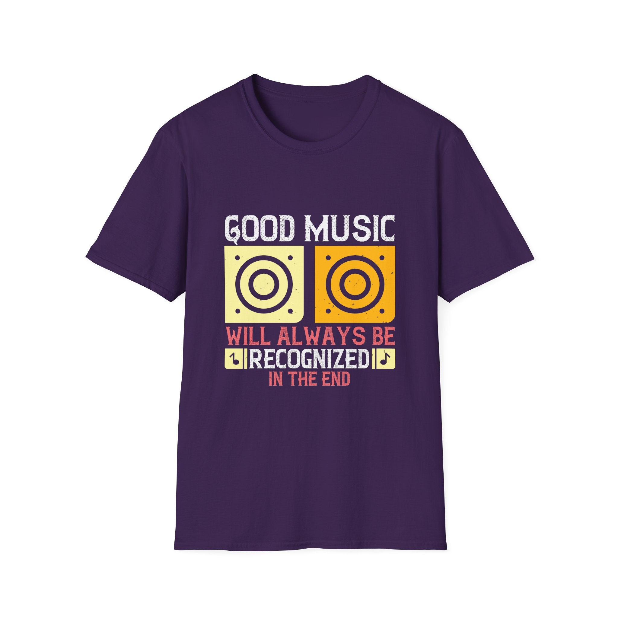 Good Music Unisex Softstyle T-Shirt | Retro Music Lover Tee