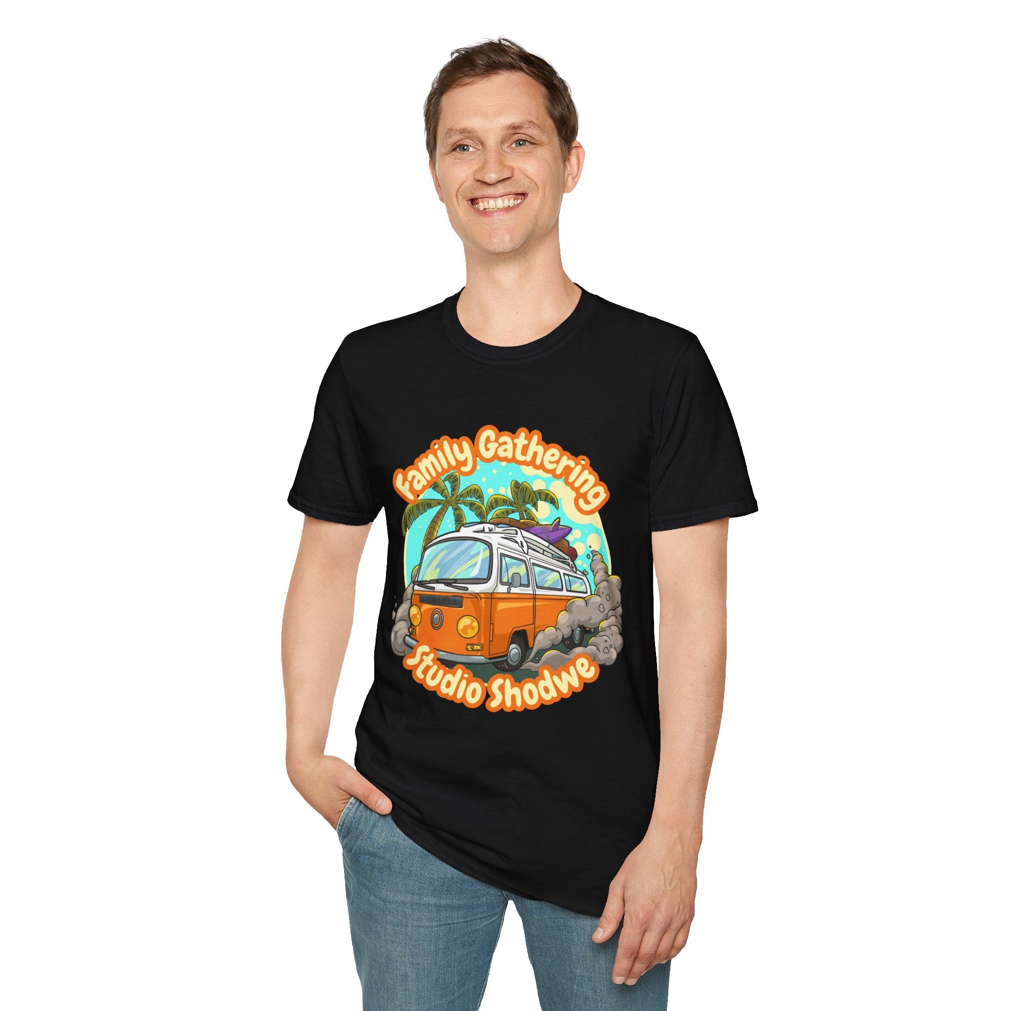 Family Gathering Unisex Softstyle T-Shirt, Family Reunion Tee