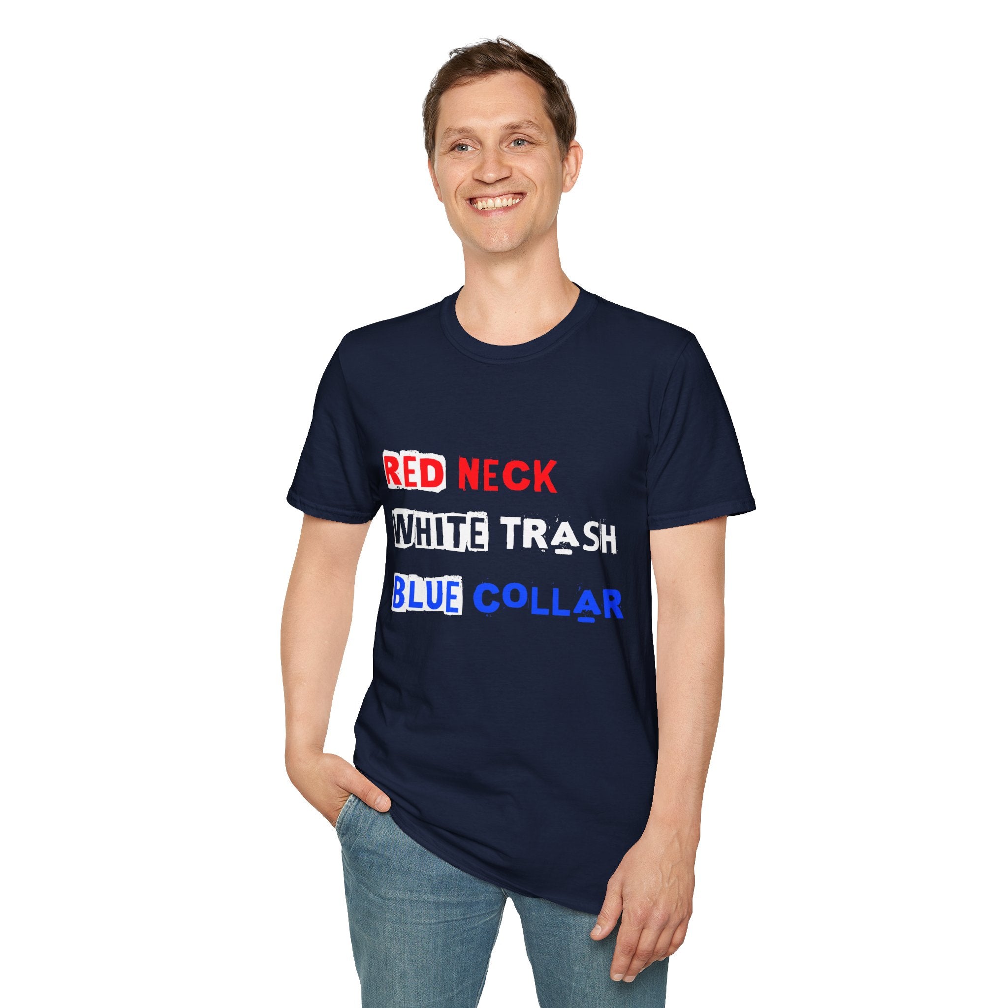 Red Neck, White Trash, Blue Collar Unisex Softstyle T-Shirt – Funny Humor Tee, Gift for Friends, Casual Wear, Summer Outfit, Patriotic [...]