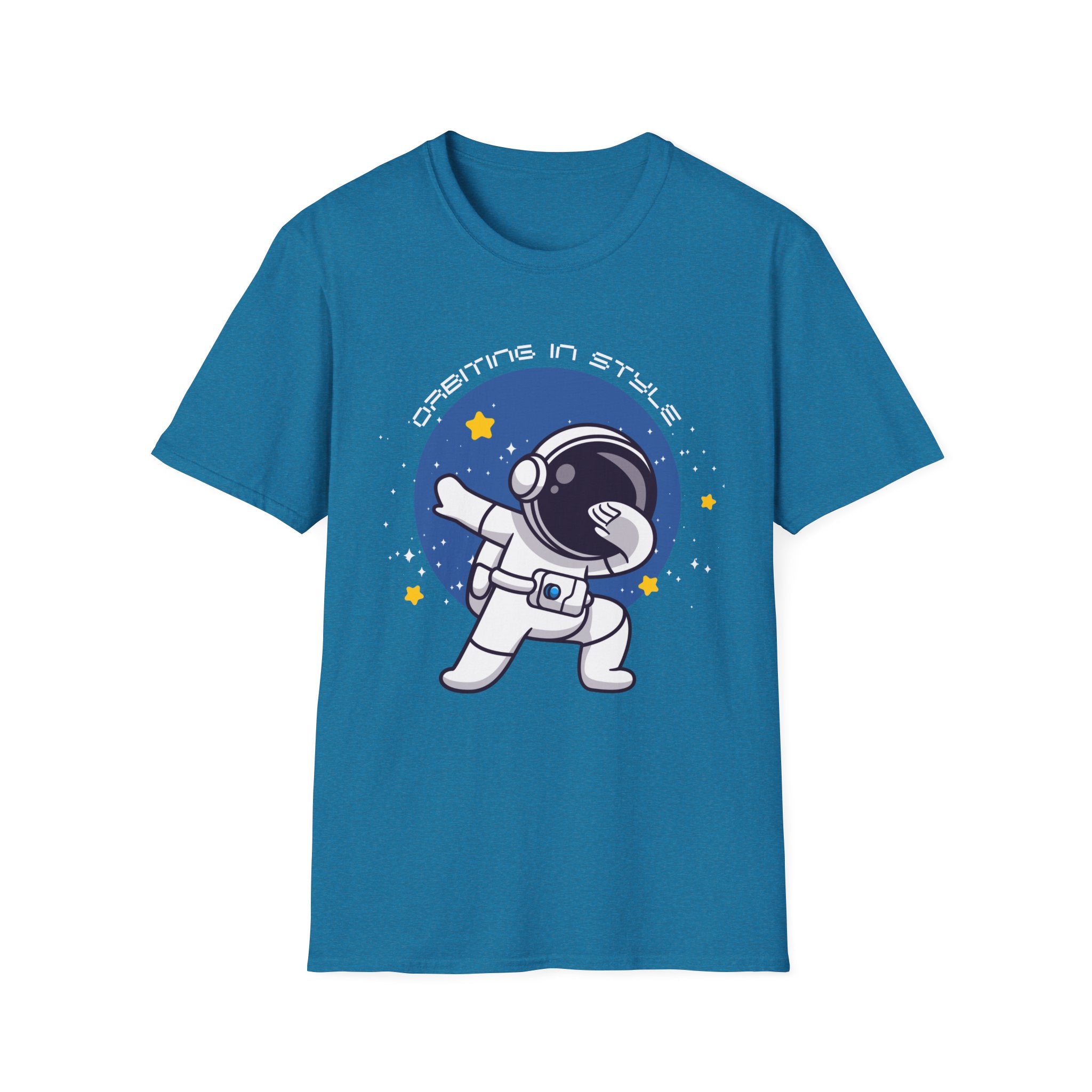 Astronaut Graphic Unisex T-Shirt, Cool Space Tee