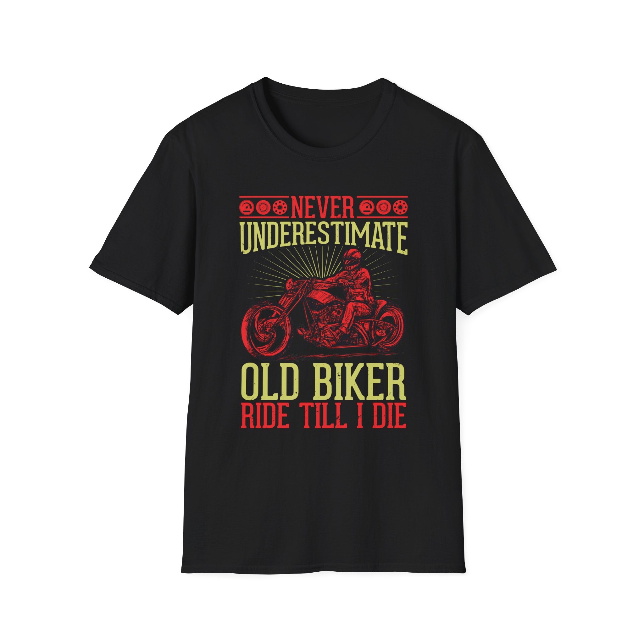Unisex Biker Shirt - Never Underestimate Old Biker - Motorcycle Gift, Motorbike Lover Tee, Father’s Day Present, Adventure Apparel, [...]