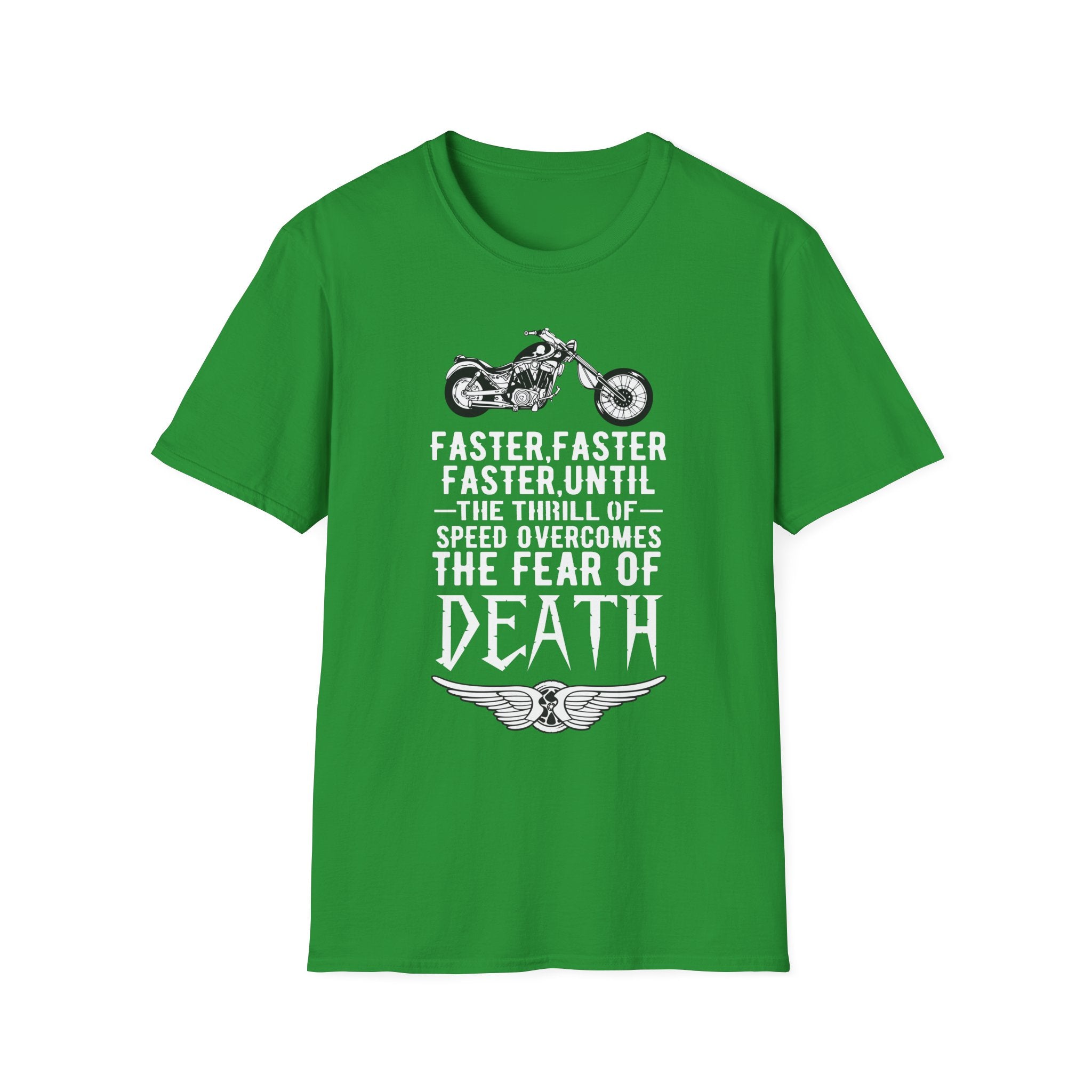 Motorcycle Enthusiast Unisex T-Shirt - Fearless Biker Tee, Gift for Riders, Road Trip Apparel, Freedom Shirt, Adventure Clothing