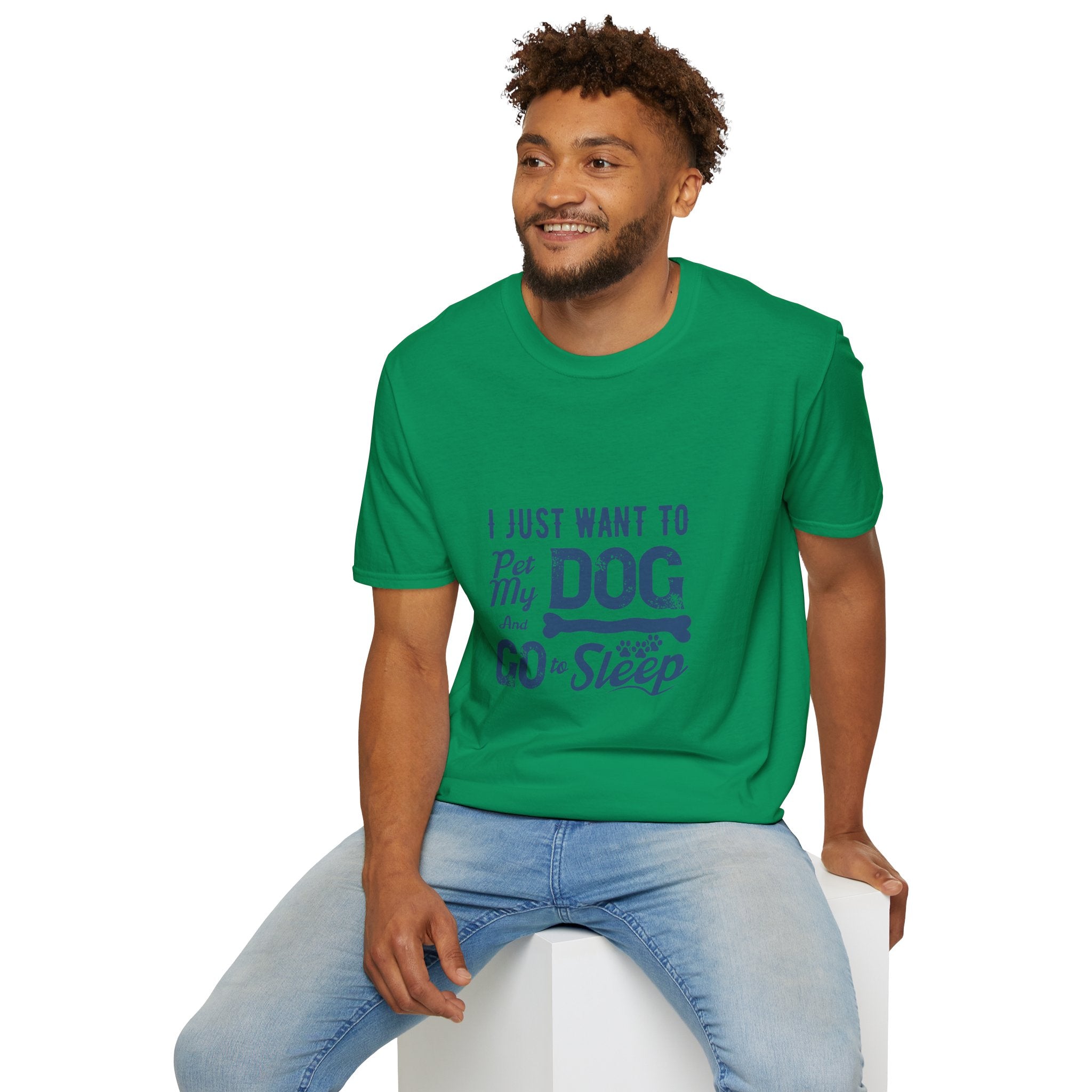Funny Dog Lover Unisex T-Shirt, Pet Lover Gift, Cute Dog T-Shirt, Dog Mom, Dog Dad Apparel, Animal Lover Shirt
