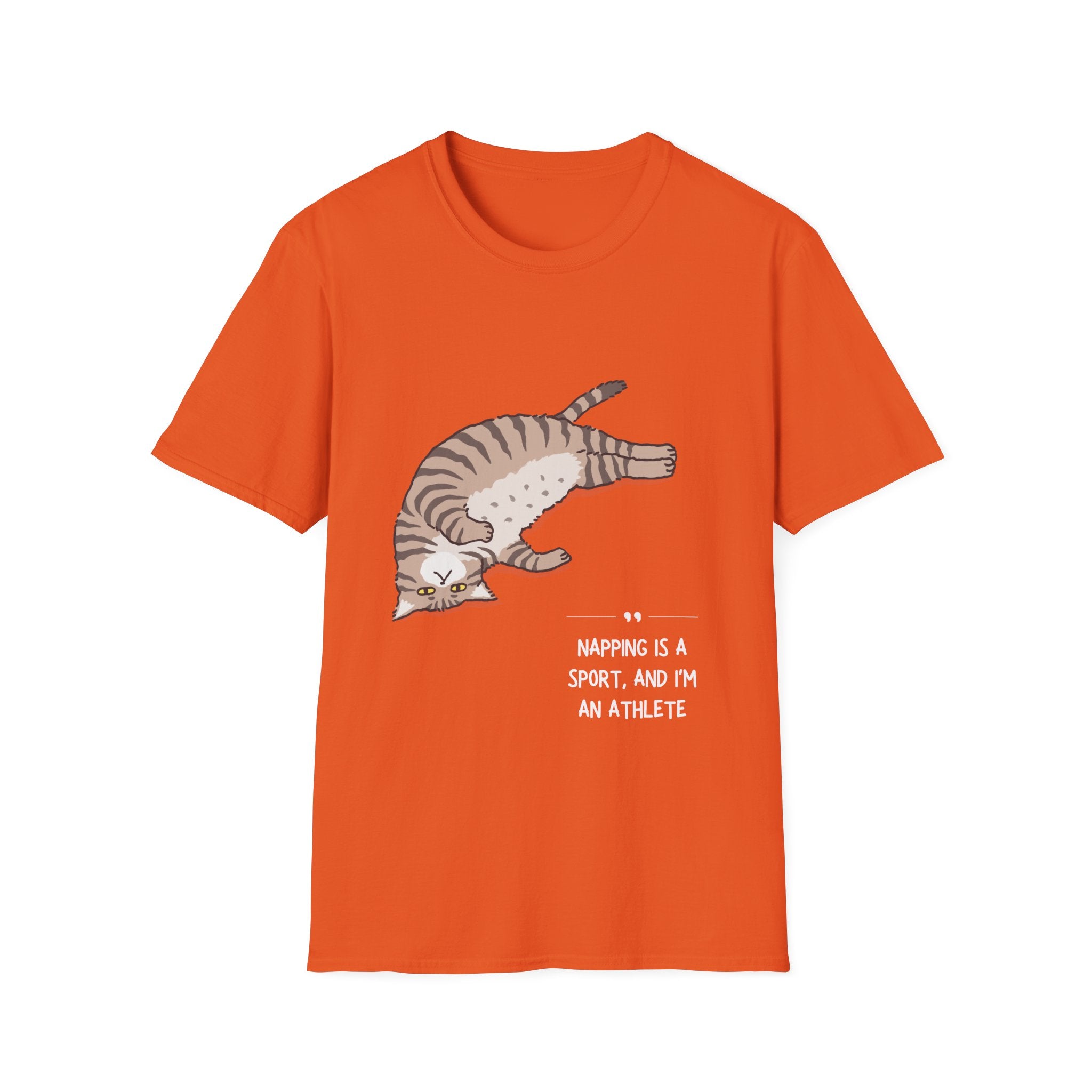 Cat Nap T-Shirt, Funny Cat Lover Gift, Unisex Tee