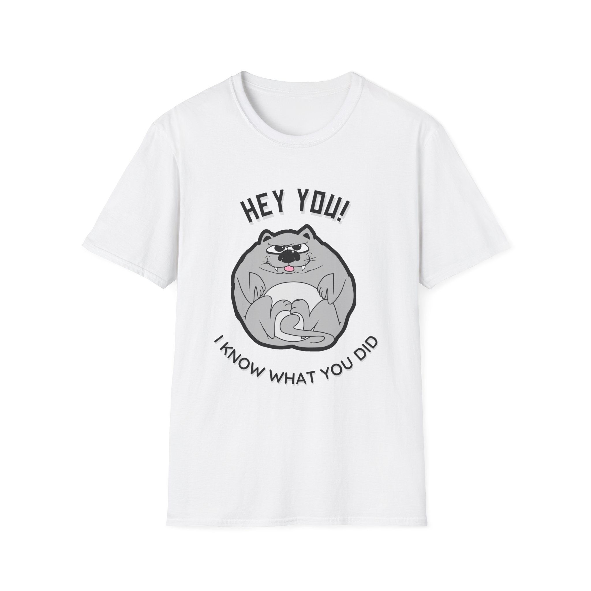 Funny Cat Graphic T-Shirt, Cute Pet Lover Gift