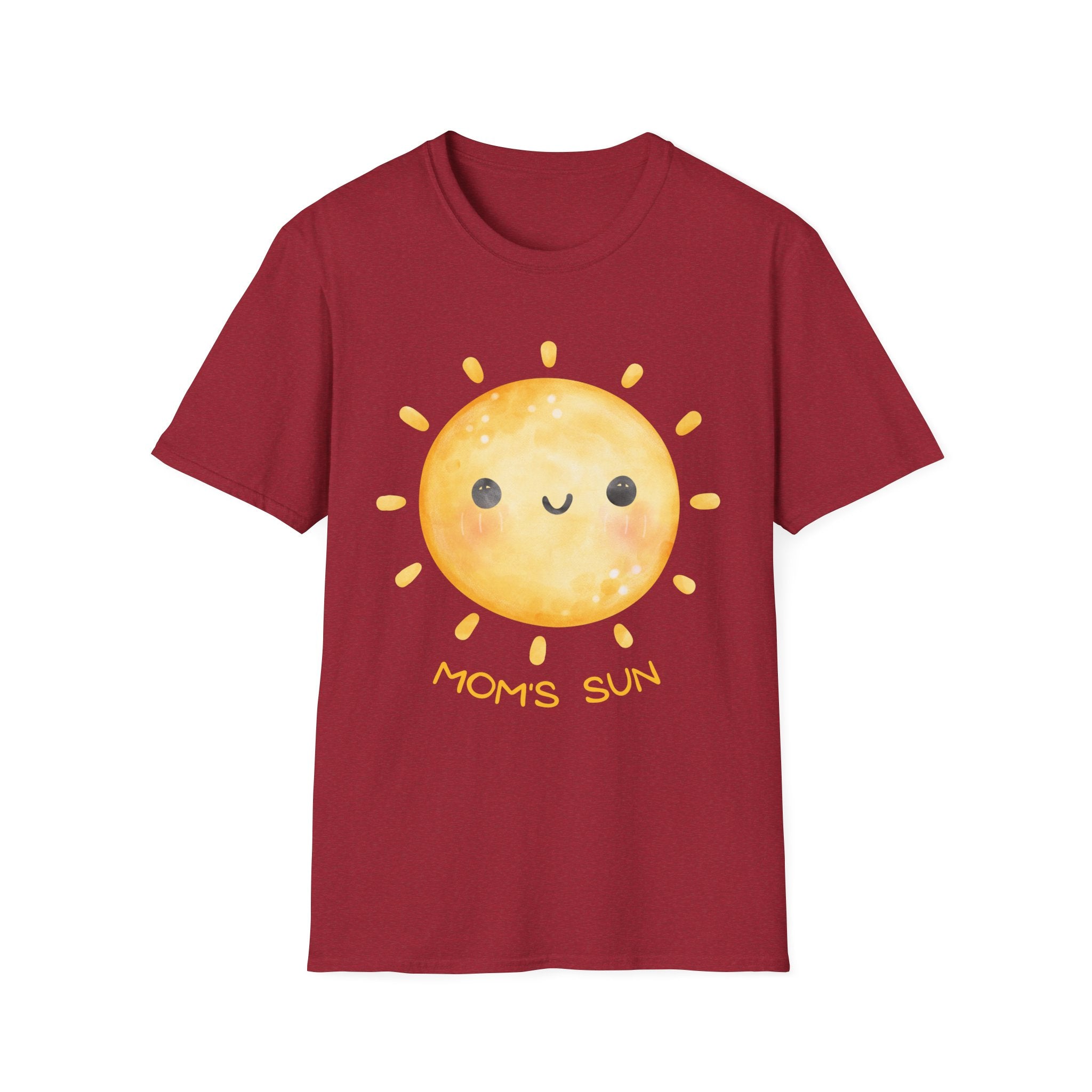 Cute 'Mom's Sun' Unisex Softstyle T-Shirt