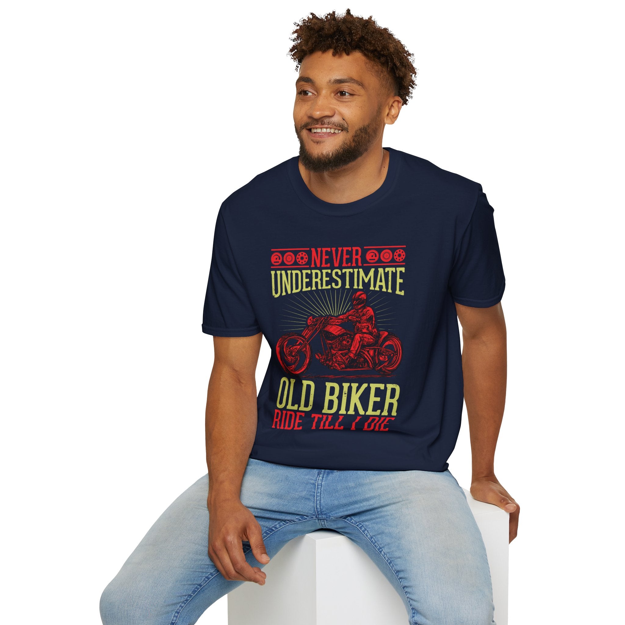 Unisex Biker Shirt - Never Underestimate Old Biker - Motorcycle Gift, Motorbike Lover Tee, Father’s Day Present, Adventure Apparel, [...]