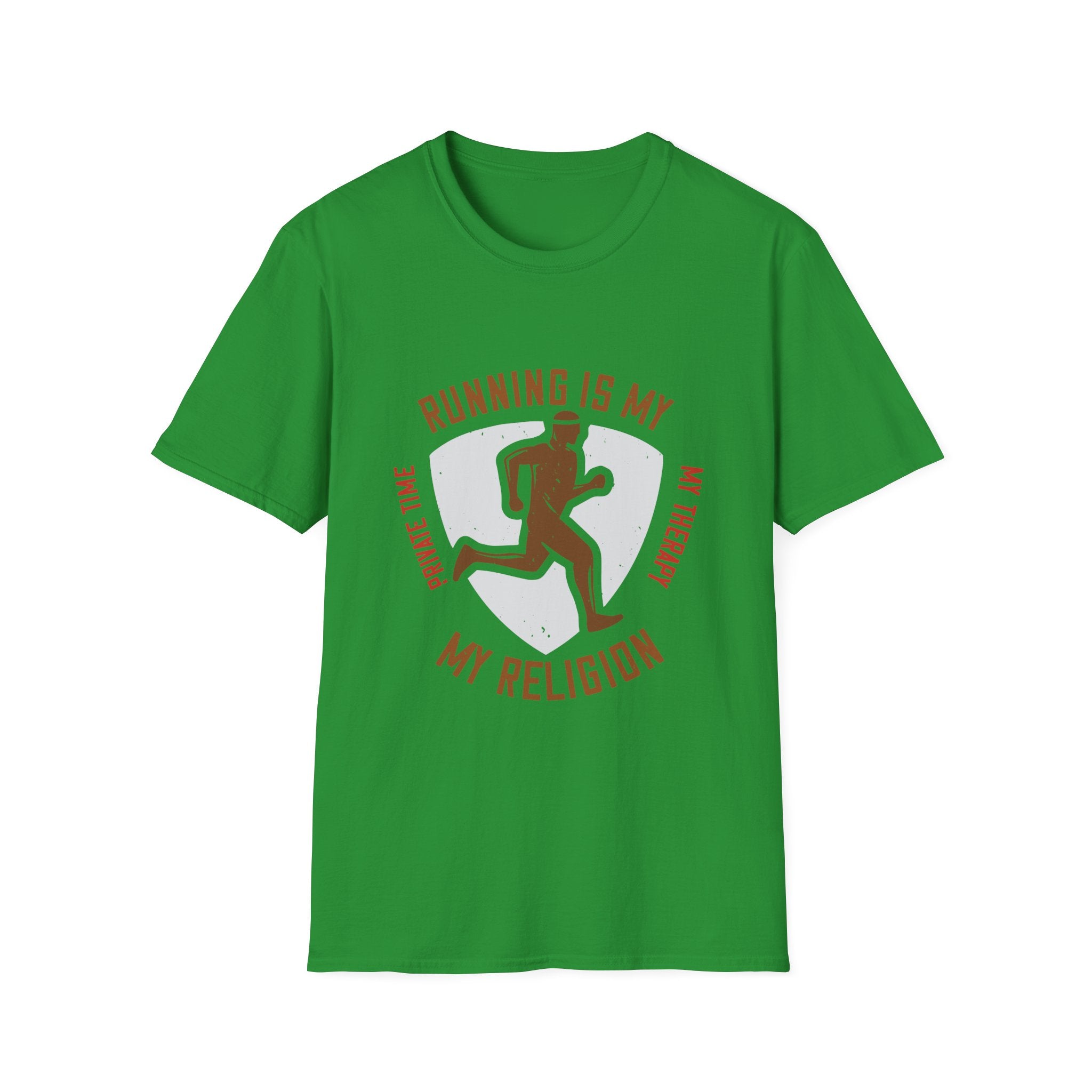 Running Is My Religion Unisex Softstyle T-Shirt | Perfect Gift for Runners, Exercise Lovers, Fitness Enthusiasts, Mother's Day, [...]