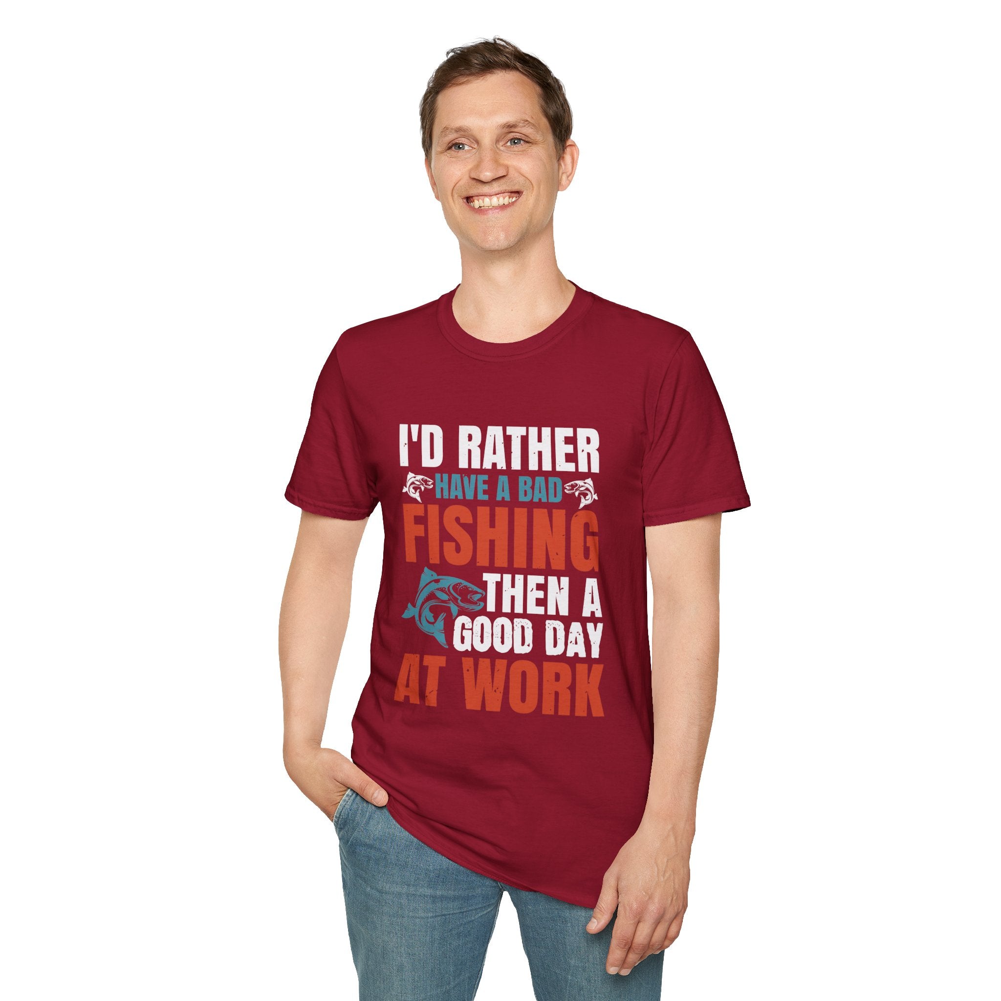 Fishing Humor T-Shirt, Fishing Gift, Unisex Tee
