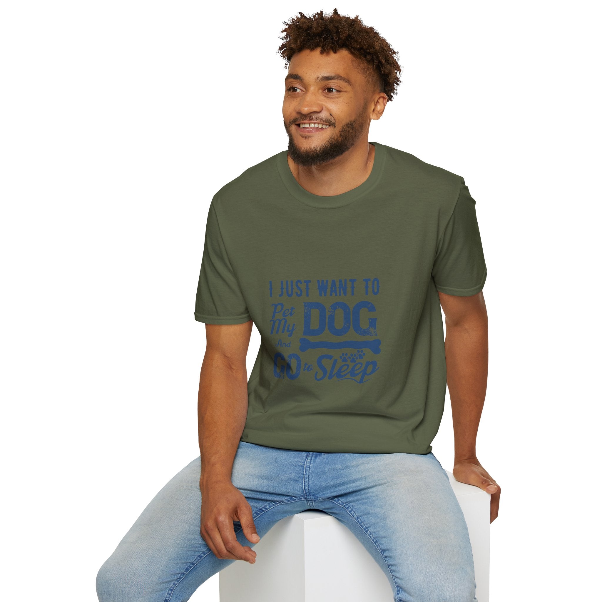 Funny Dog Lover Unisex T-Shirt, Pet Lover Gift, Cute Dog T-Shirt, Dog Mom, Dog Dad Apparel, Animal Lover Shirt