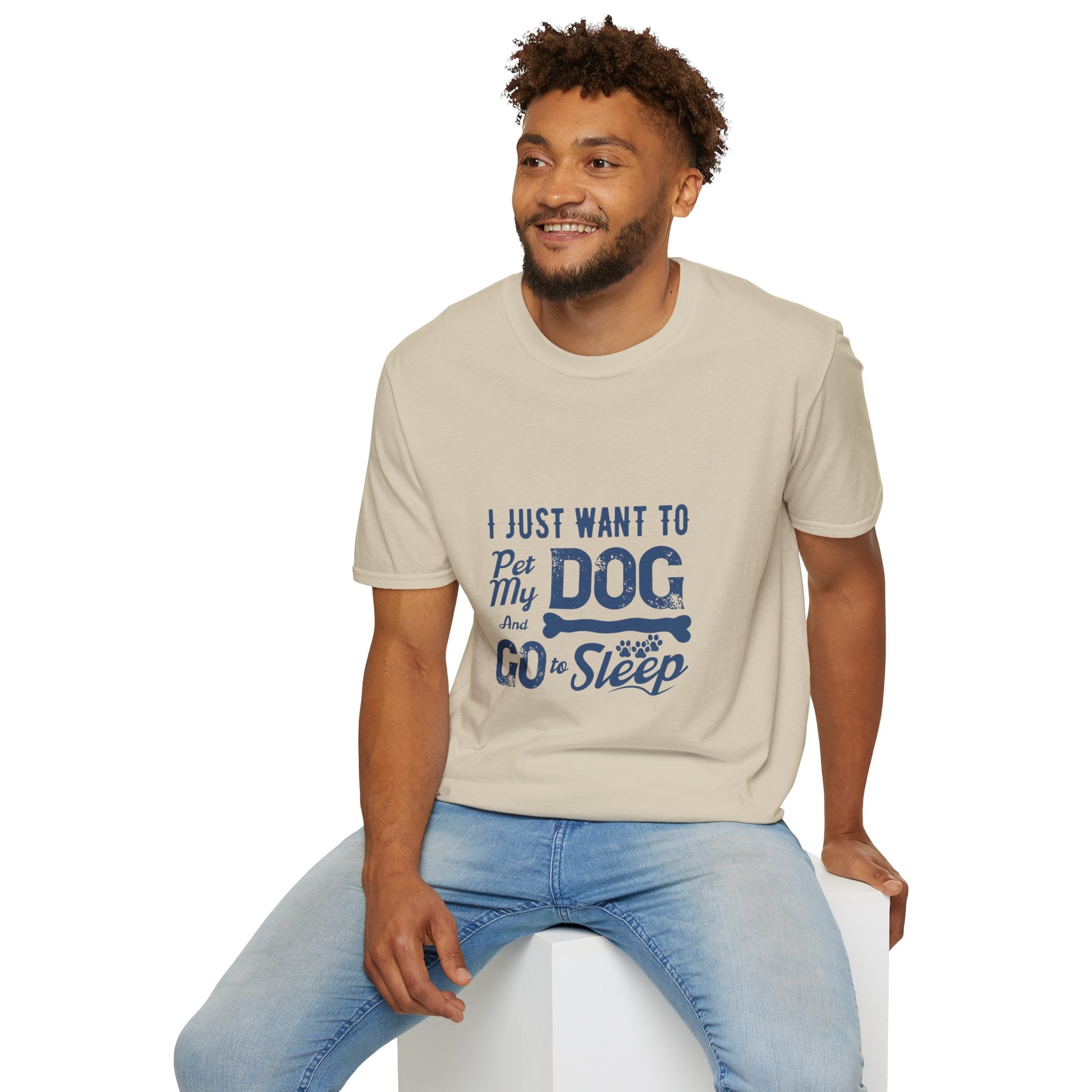 Funny Dog Lover Unisex T-Shirt, Pet Lover Gift, Cute Dog T-Shirt, Dog Mom, Dog Dad Apparel, Animal Lover Shirt