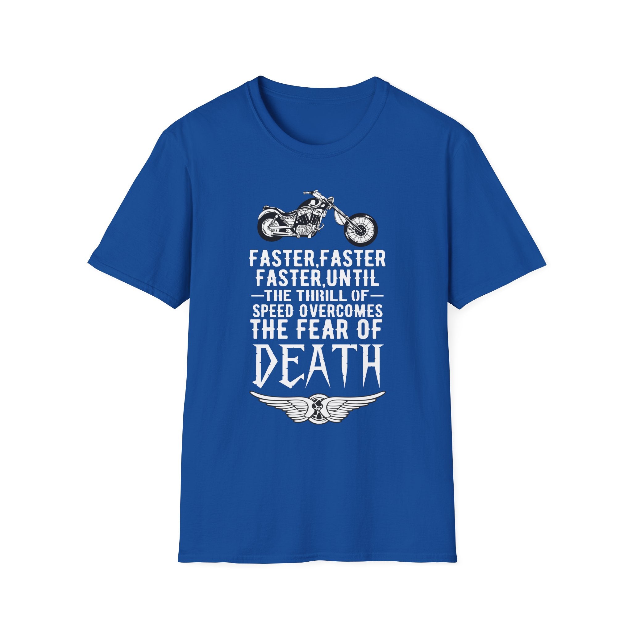 Motorcycle Enthusiast Unisex T-Shirt - Fearless Biker Tee, Gift for Riders, Road Trip Apparel, Freedom Shirt, Adventure Clothing