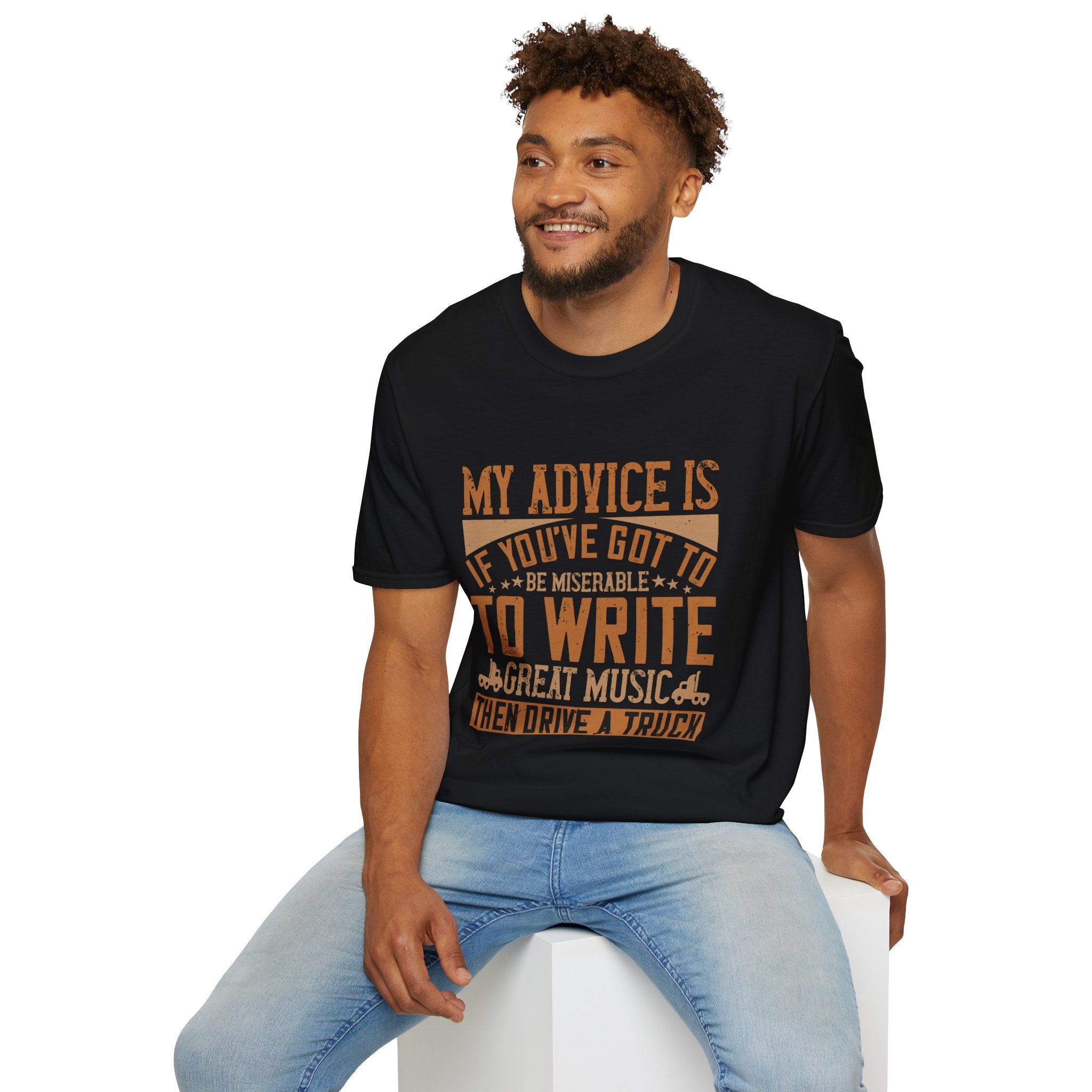 Music Lover's Unisex Softstyle T-Shirt, Gift for Musicians