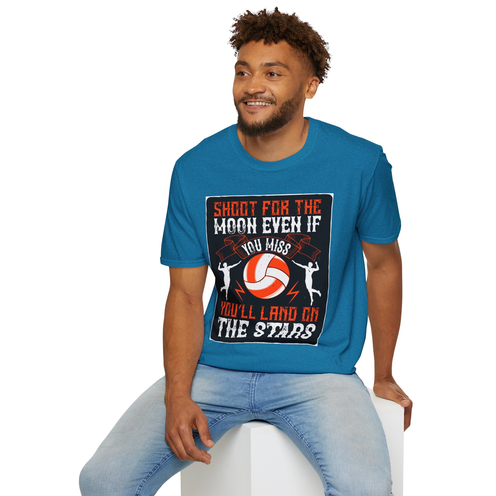 Volleyball Inspirational T-Shirt, Motivational Sports Tee for Athletes