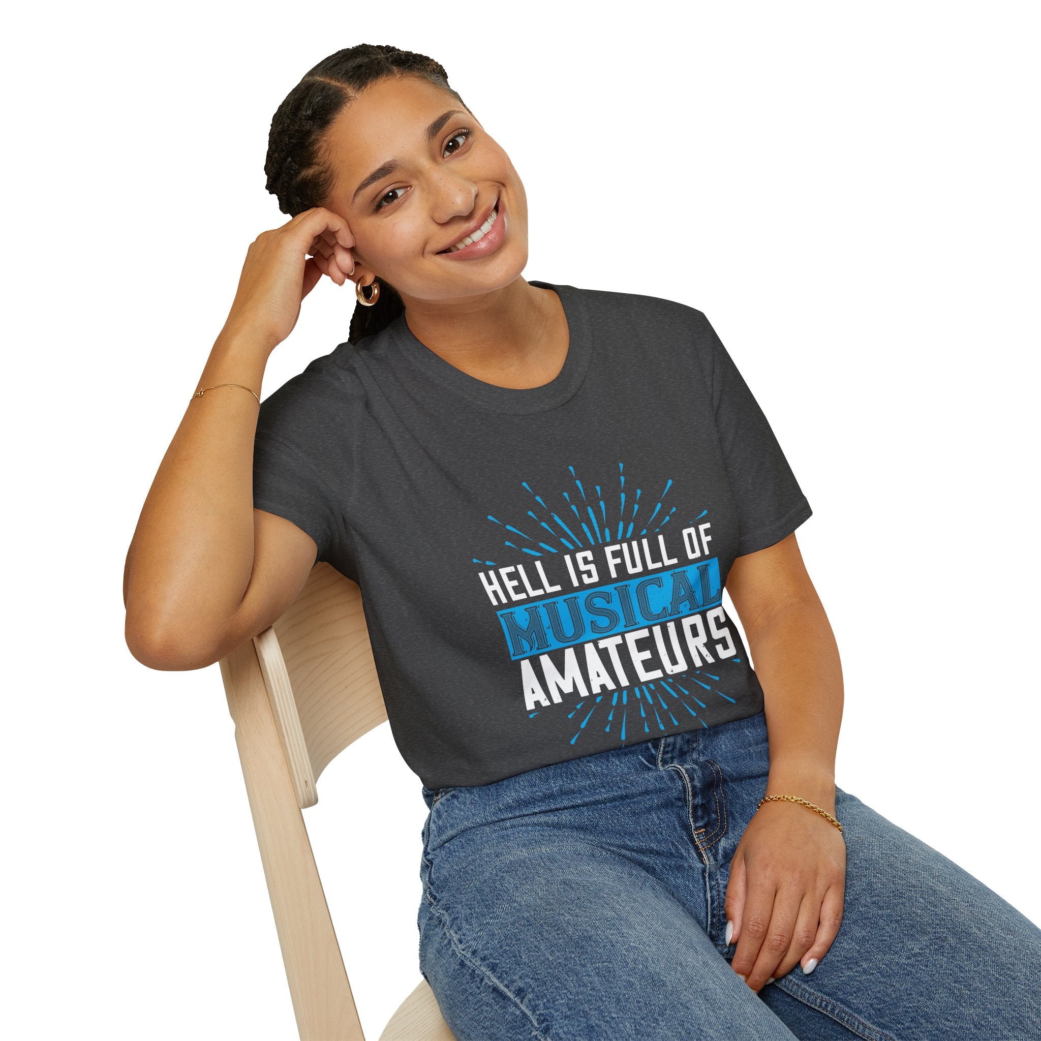 Musical Amateurs T-Shirt, Funny Music Lover Tee, Unisex Softstyle Shirt