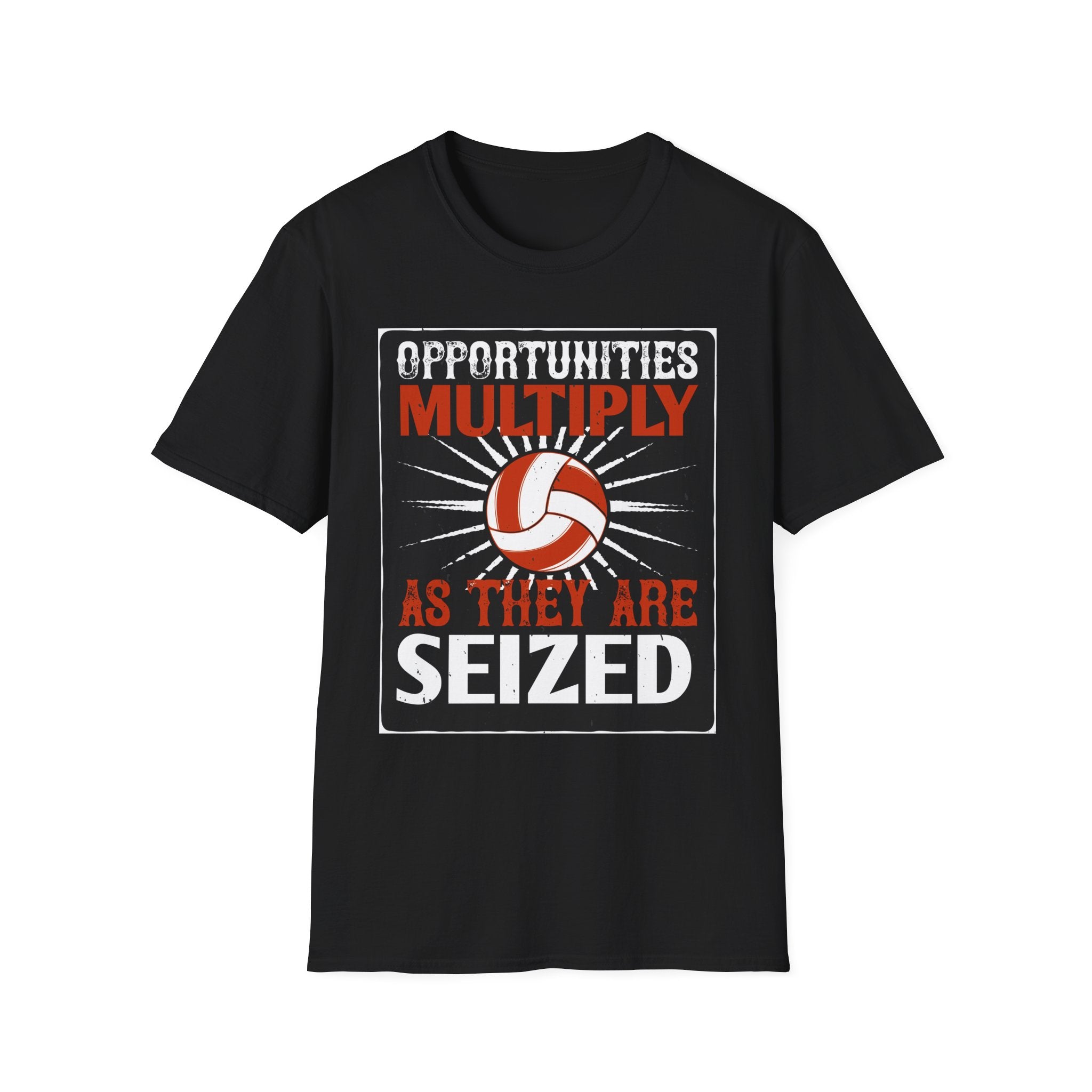 Motivational Volleyball T-Shirt, Sports Gift, Team Spirit Tee, Volleyball Fan