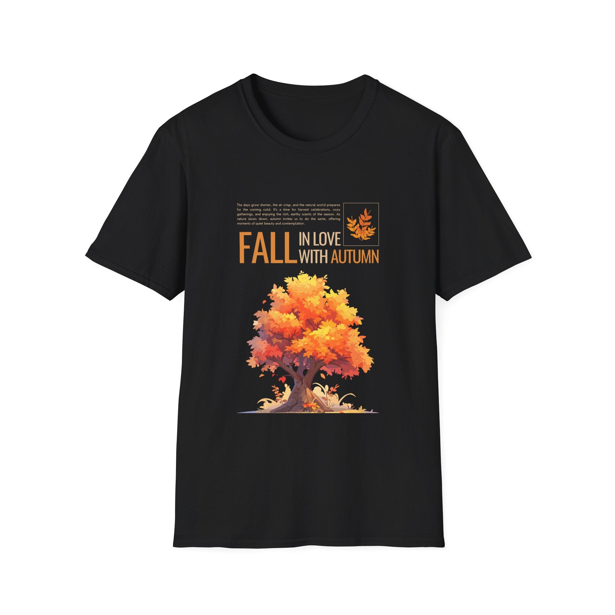 Fall-Inspired Unisex T-Shirt, Autumn Vibes Tee