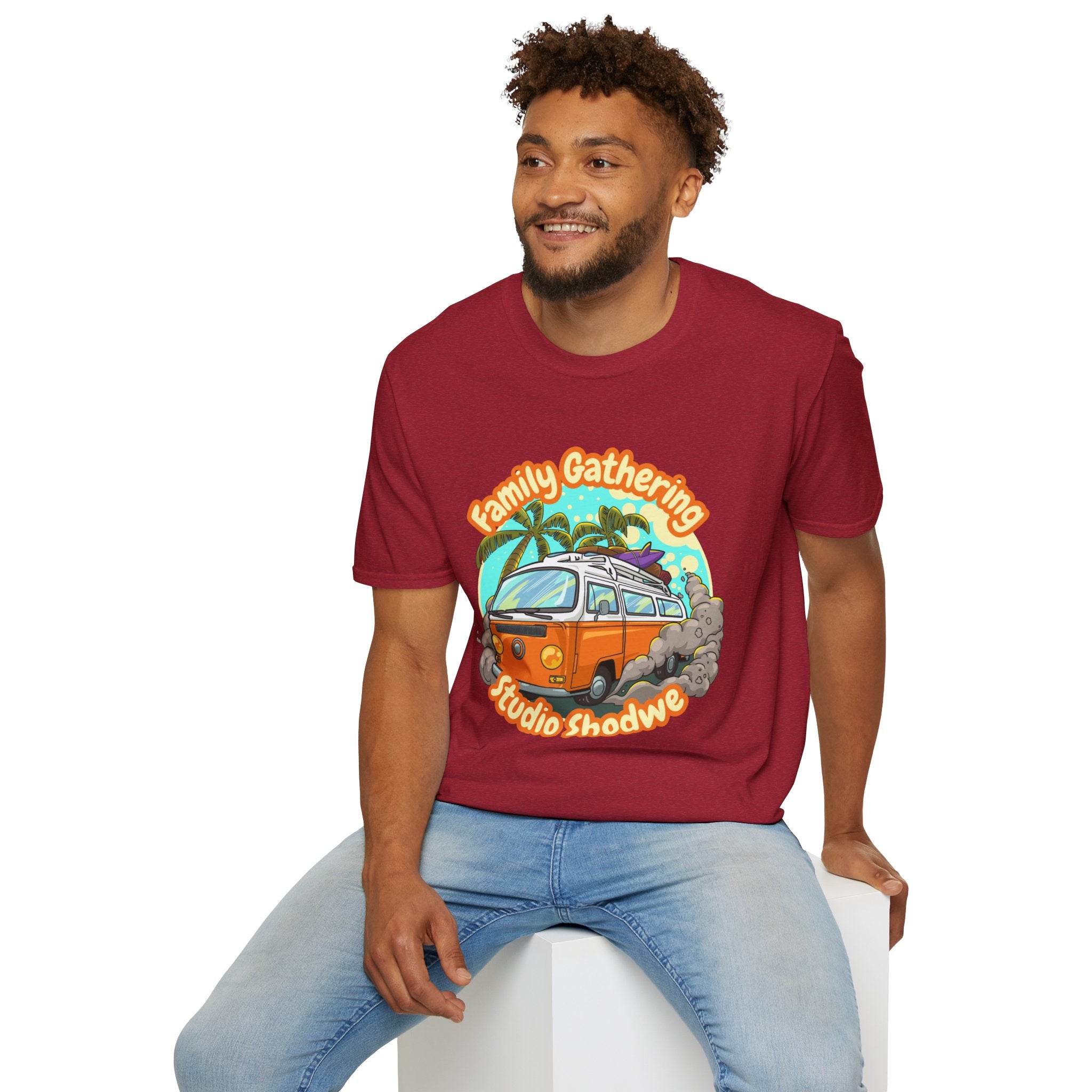Family Gathering Unisex Softstyle T-Shirt, Family Reunion Tee