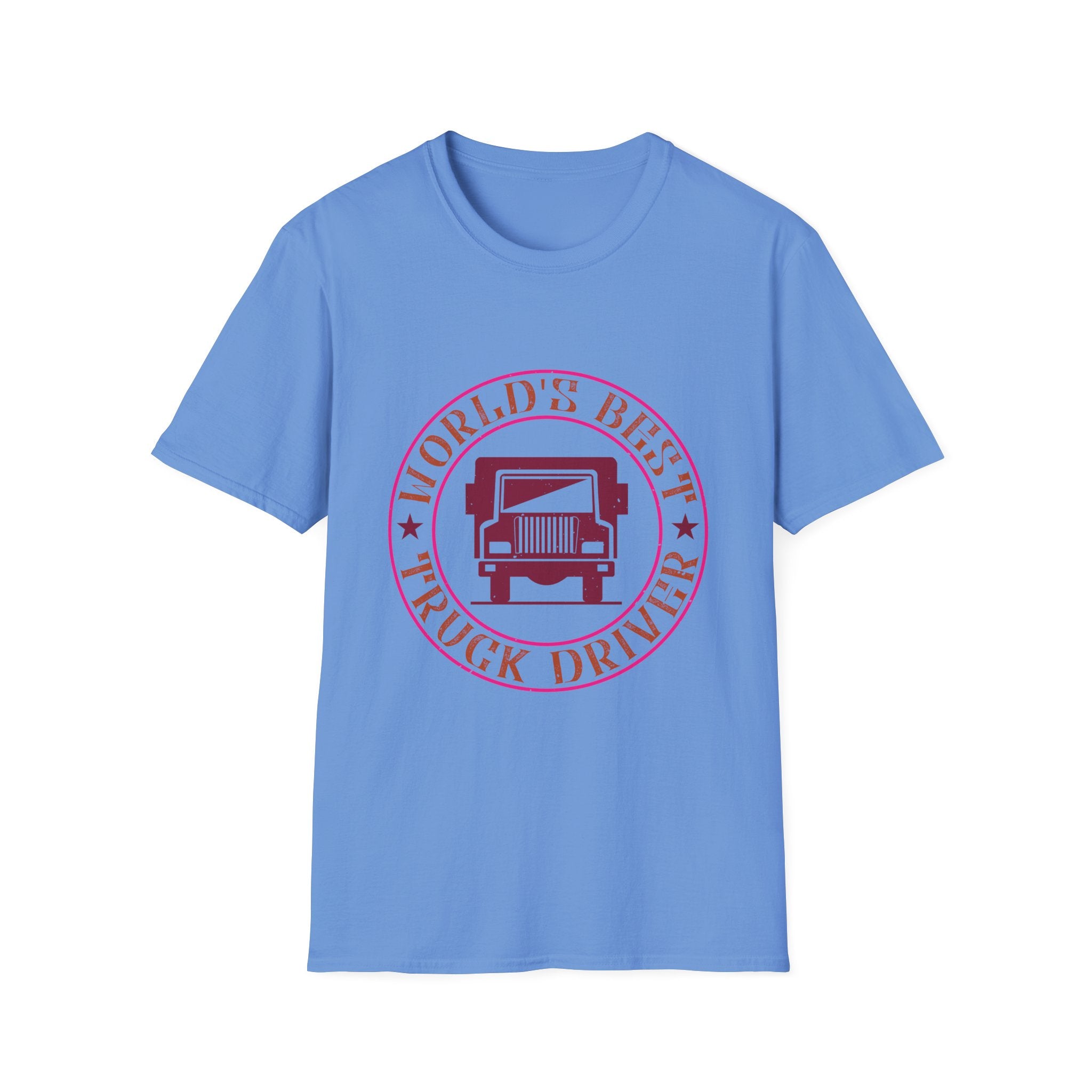 World's Best Truck Driver Unisex Softstyle T-Shirt | Gift for Dad