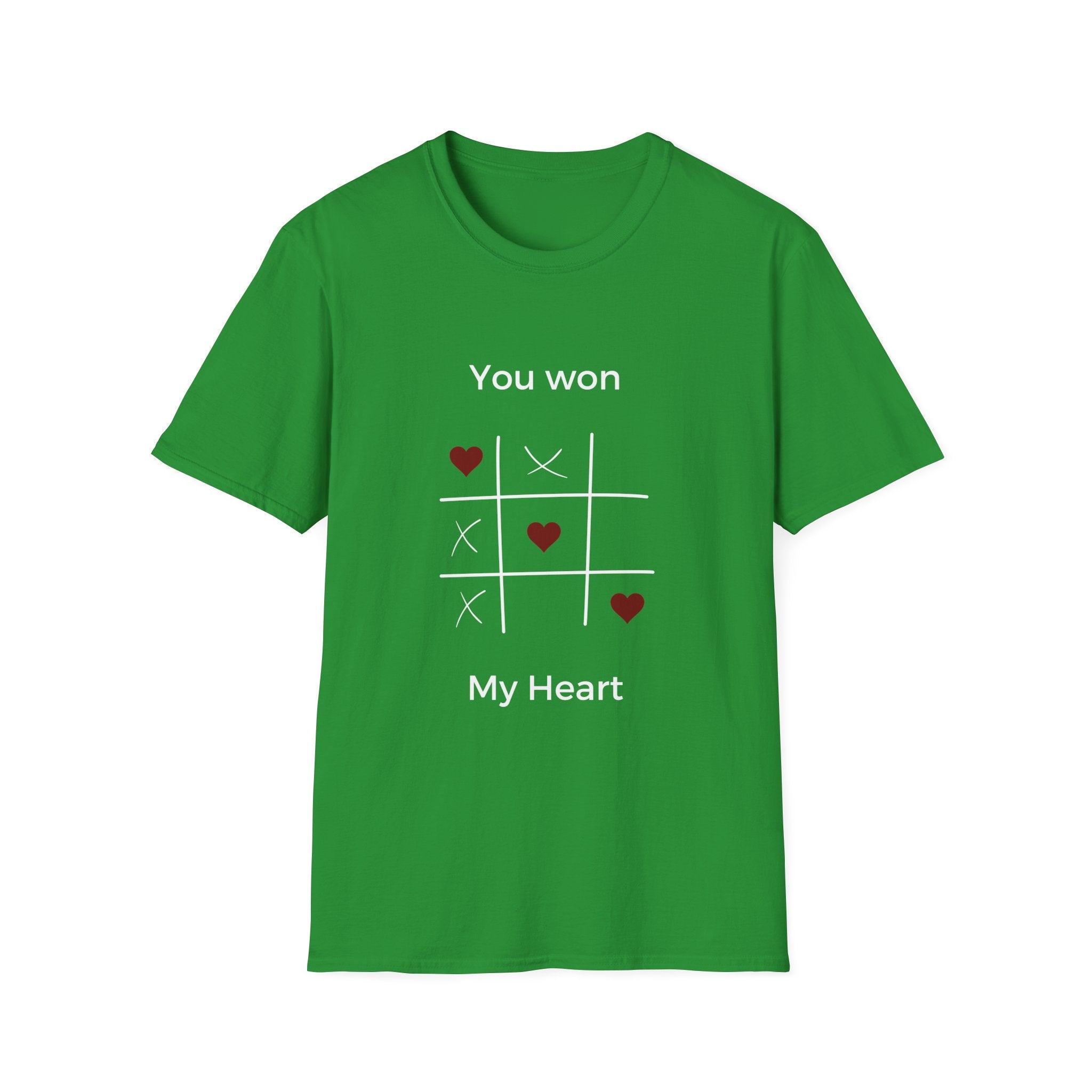 You Won My Heart Tee, Cute Couple Shirt, Gift for Him/Her