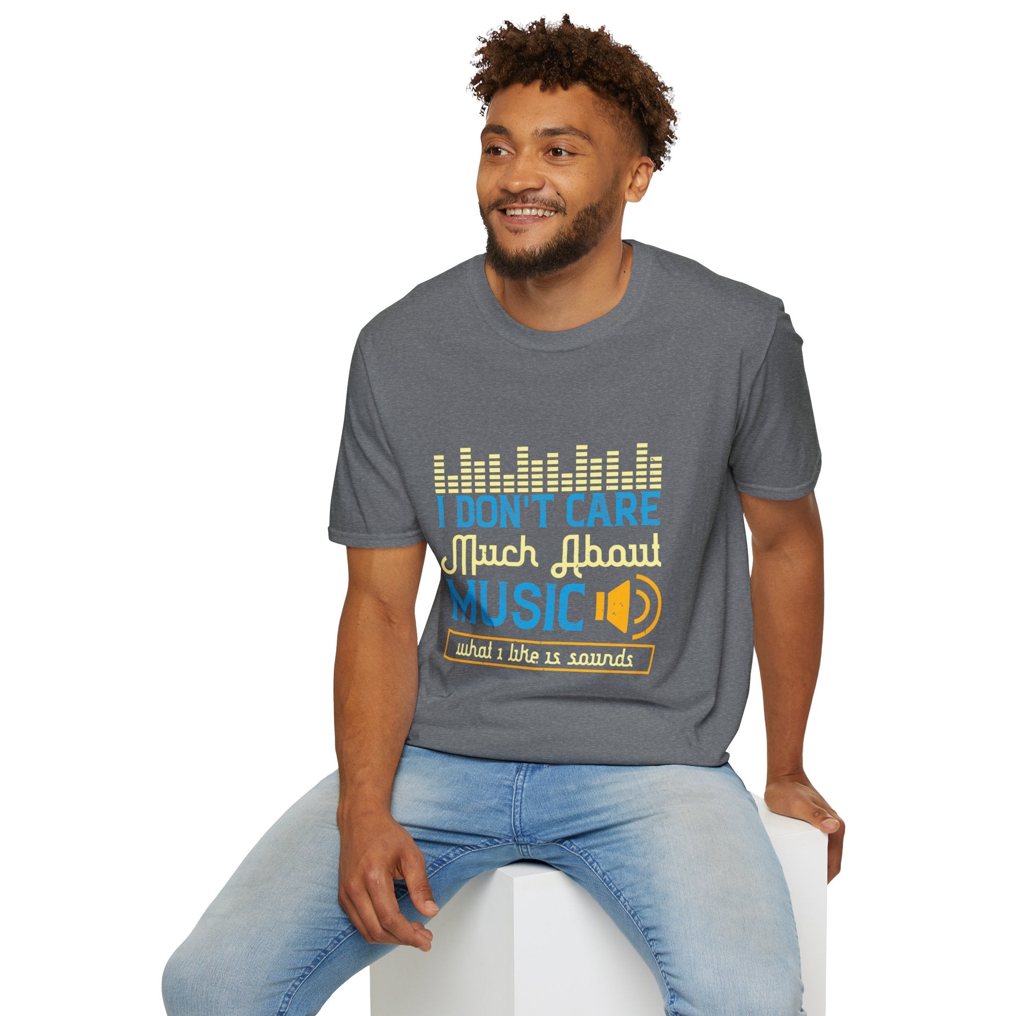 Music Lover's Softstyle T-Shirt - Gift for Musicians, Music Apparel