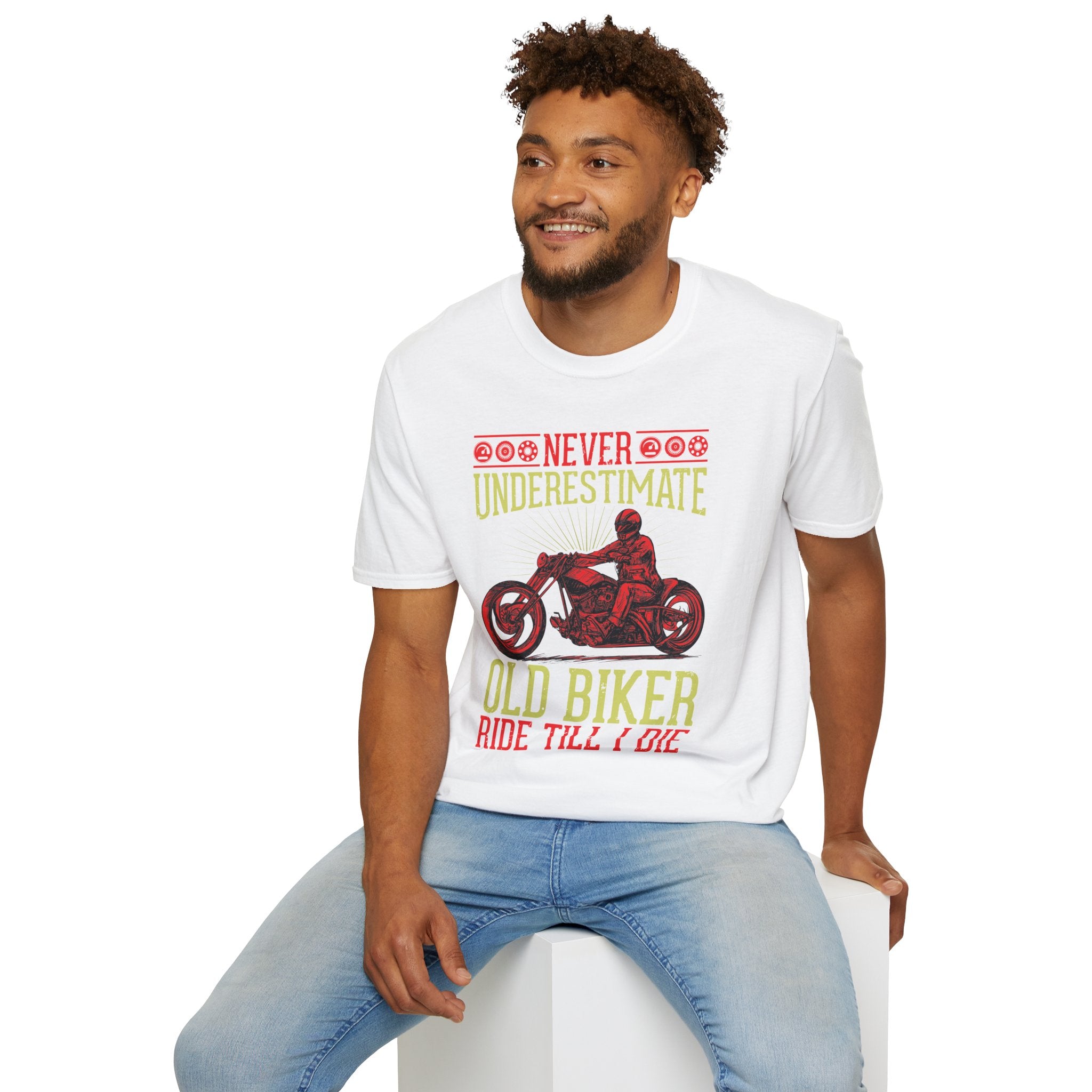 Unisex Biker Shirt - Never Underestimate Old Biker - Motorcycle Gift, Motorbike Lover Tee, Father’s Day Present, Adventure Apparel, [...]