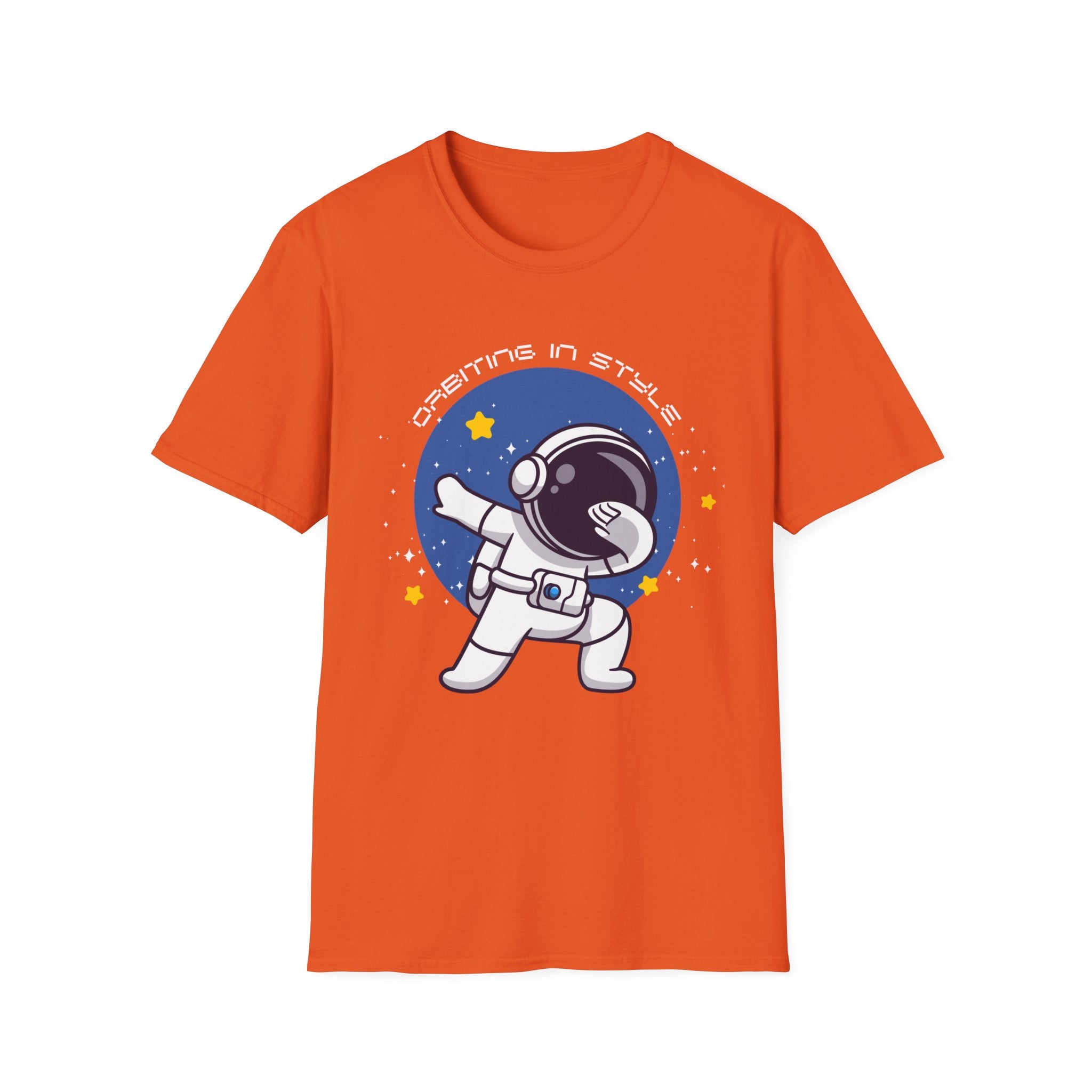 Astronaut Graphic Unisex T-Shirt, Cool Space Tee