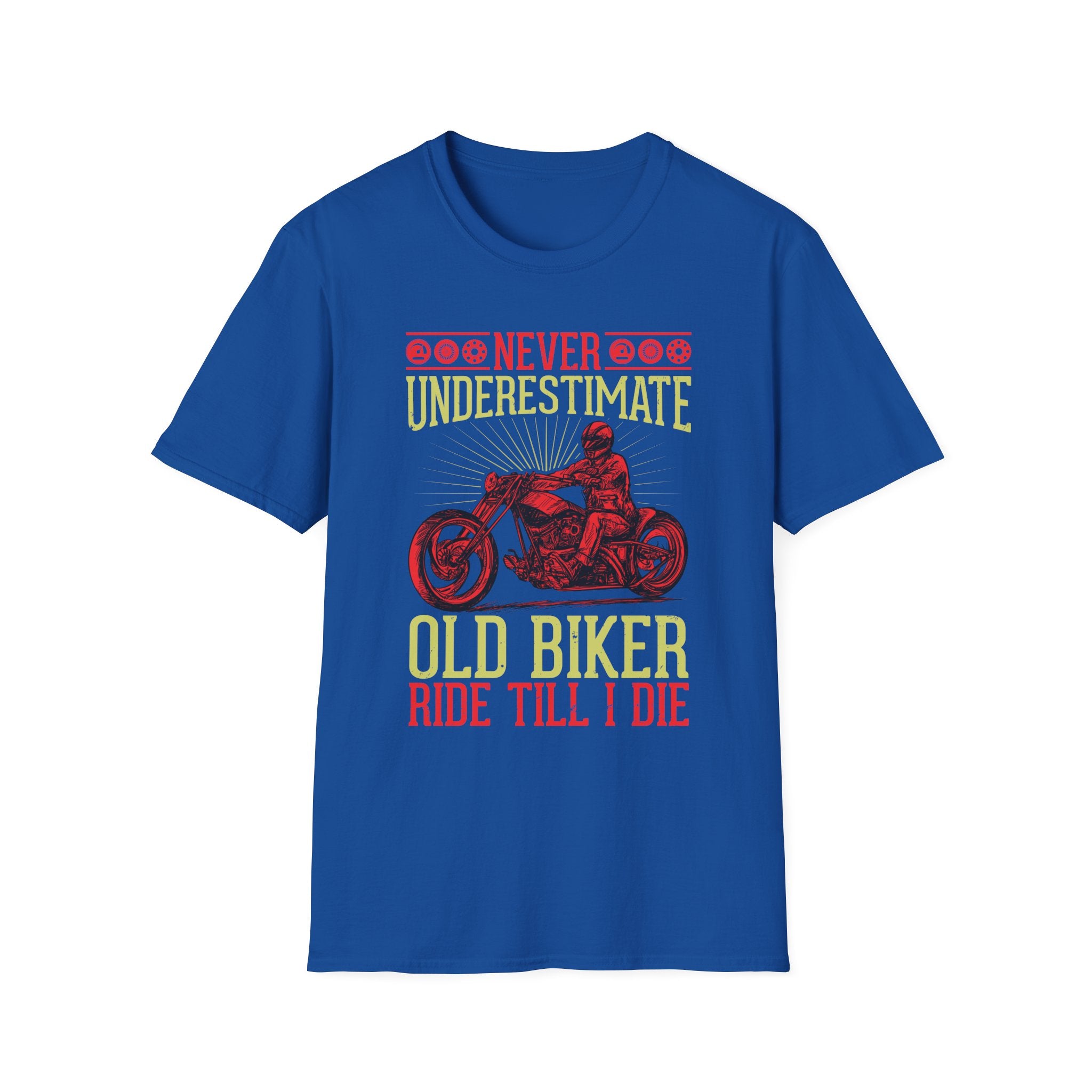 Unisex Biker Shirt - Never Underestimate Old Biker - Motorcycle Gift, Motorbike Lover Tee, Father’s Day Present, Adventure Apparel, [...]