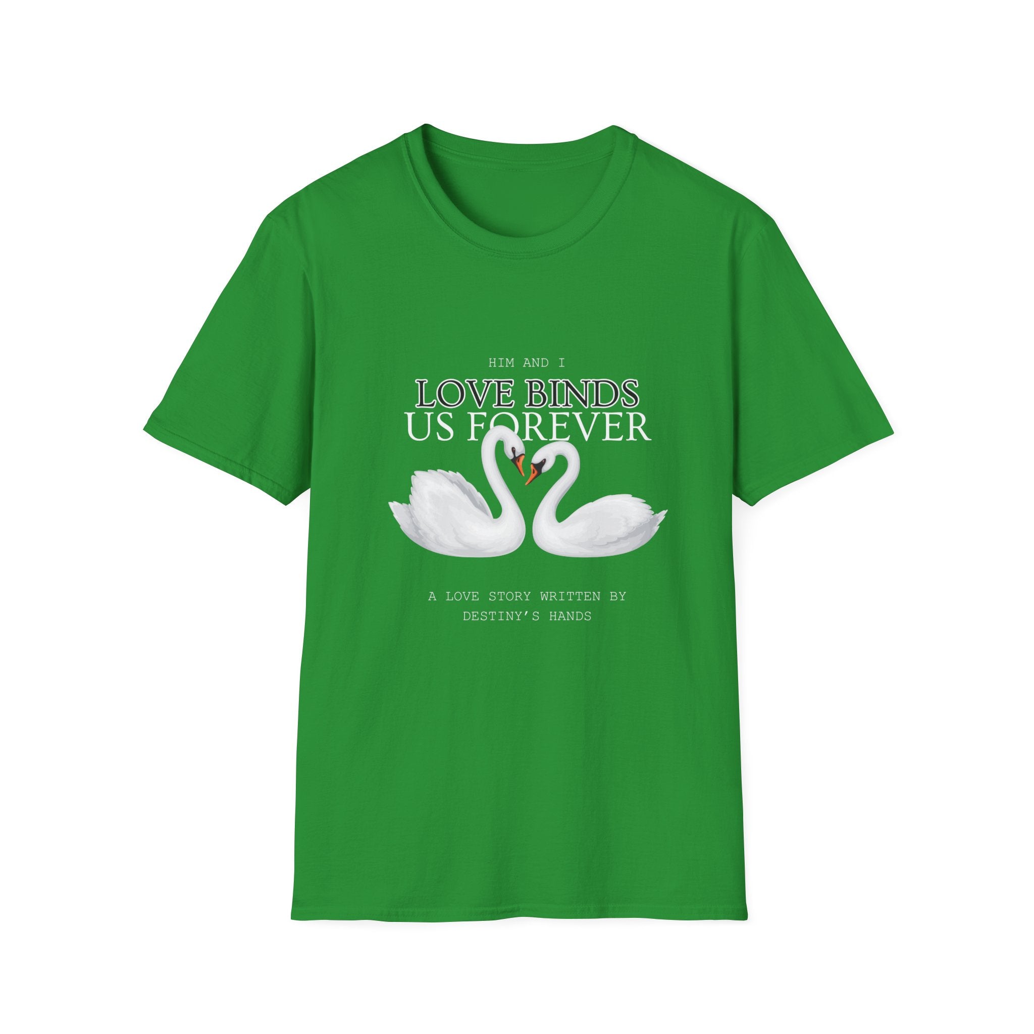 Romantic Swan Love T-Shirt | Perfect Gift for Couples