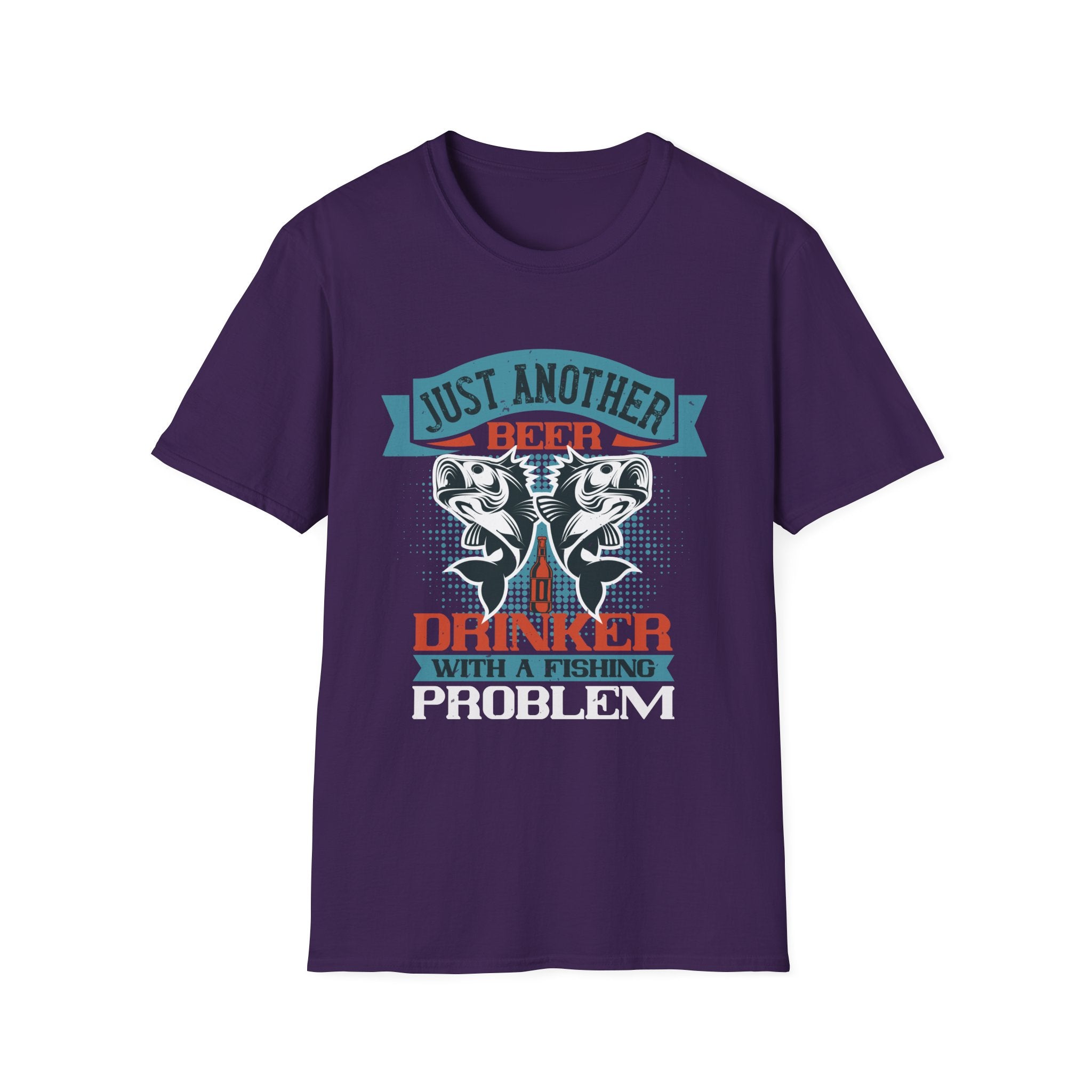 Just Another Beer Drinker Fishing T-Shirt, Unisex Graphic Tee