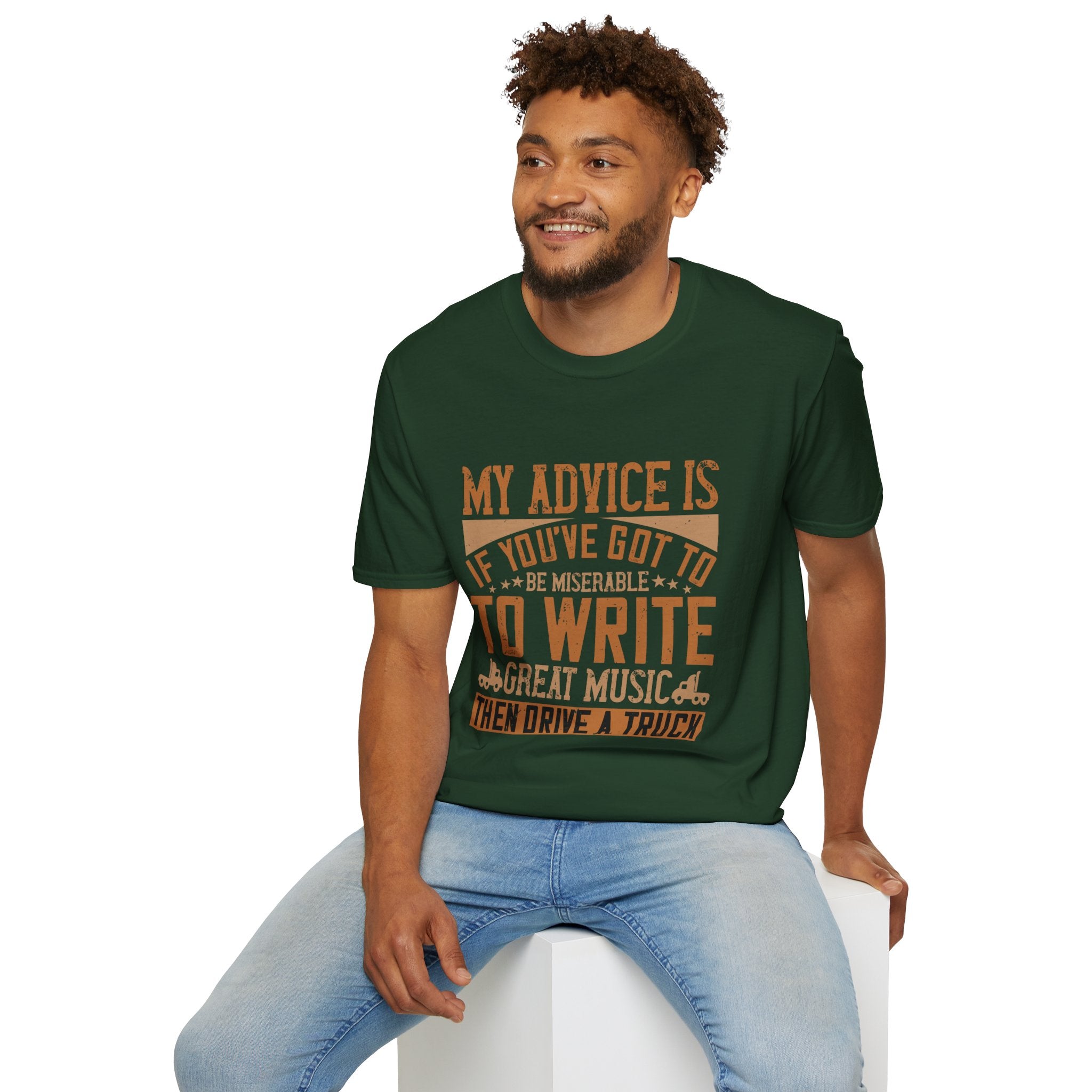 Music Lover's Unisex Softstyle T-Shirt, Gift for Musicians