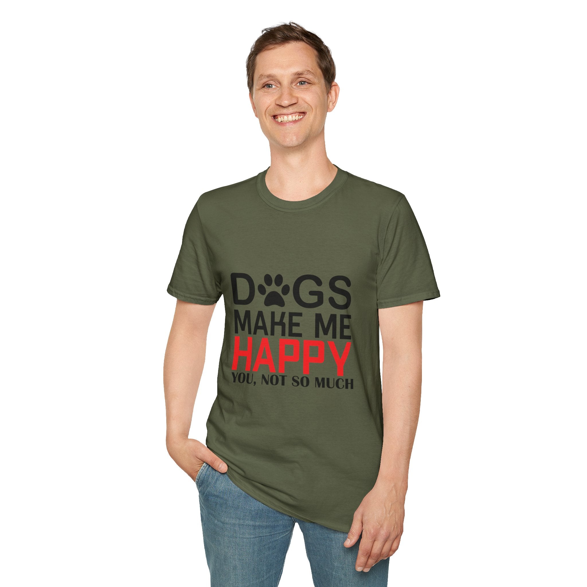Dog Lovers Unisex T-Shirt, Funny Dog Shirt, Pet Owner Gift, Animal Lover Tee, Casual Dog Mama Style, Birthday Gift